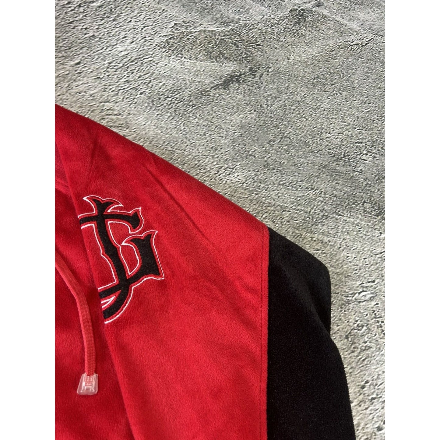 G Unit Track Suit red big logo vintage velour set 50 Cent