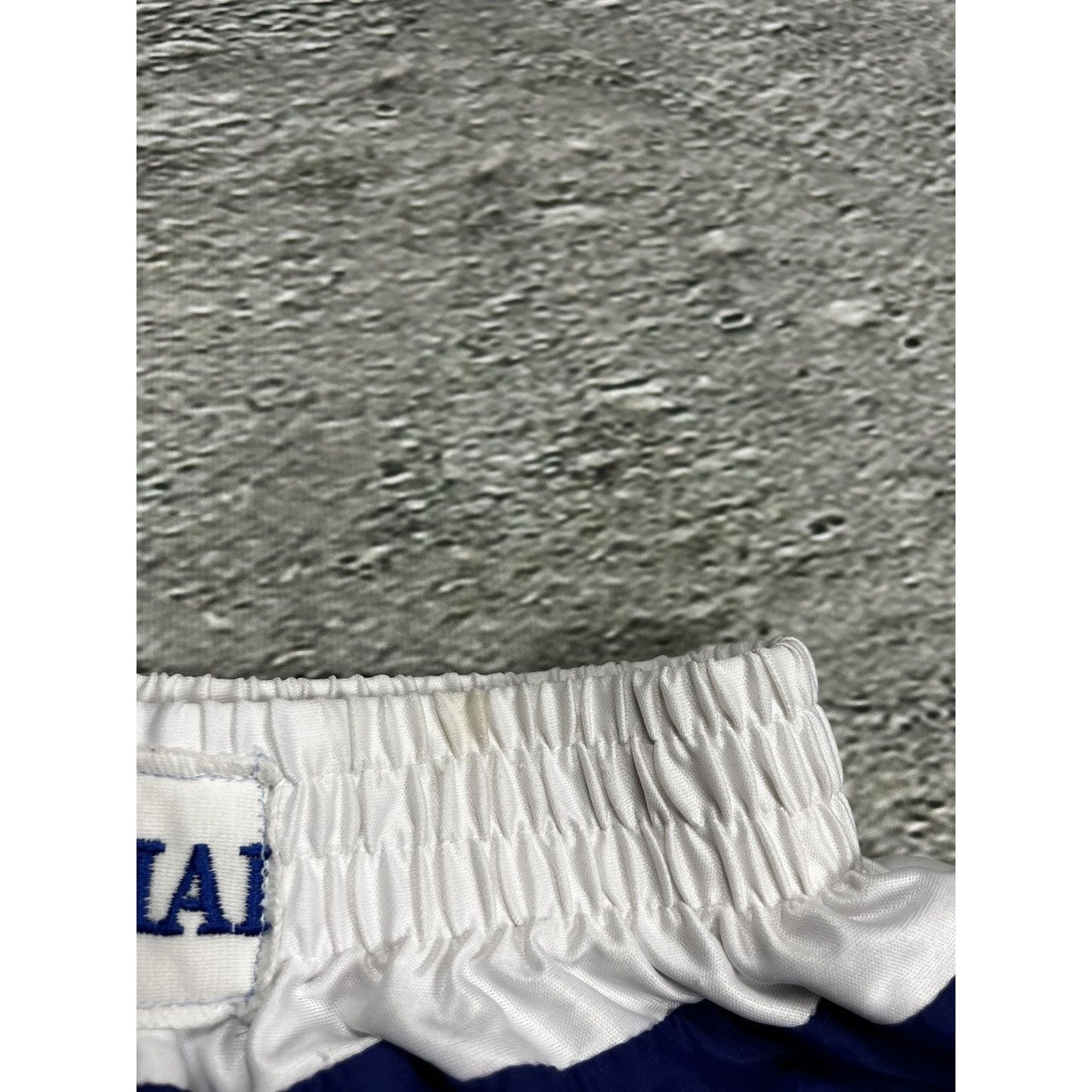 Vintage Muay Thai Boxing shorts navy Y2K big logo