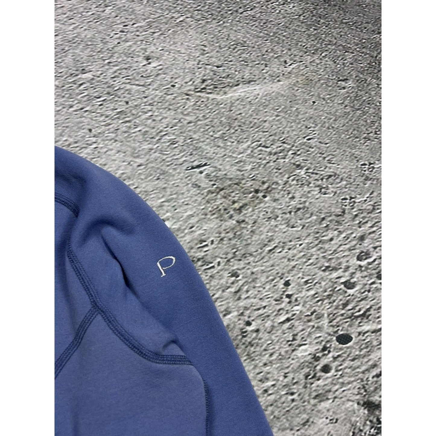 Arc’teryx fleece halfzip sweatshirt blue