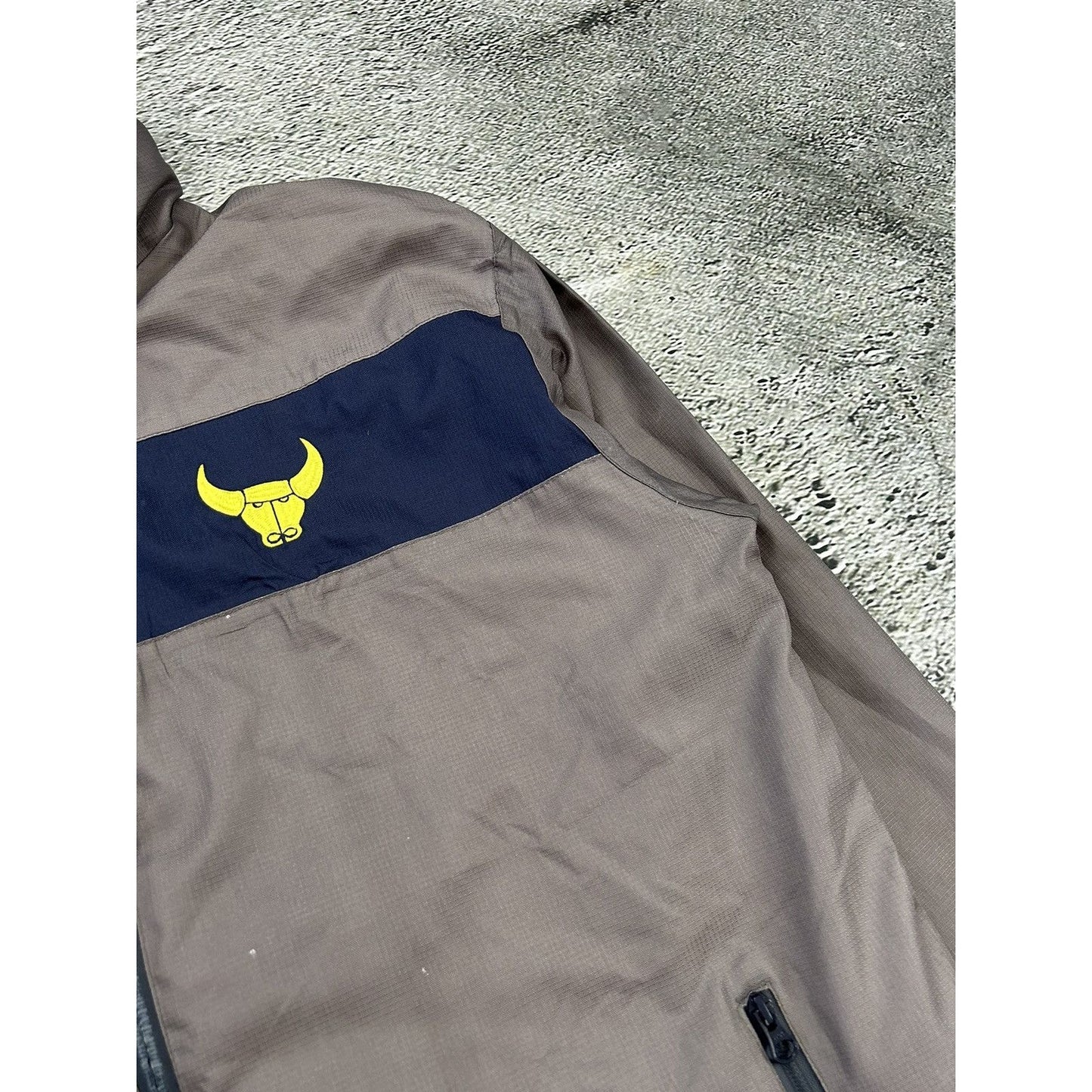 Oxford United Starter vintage track jacket brown