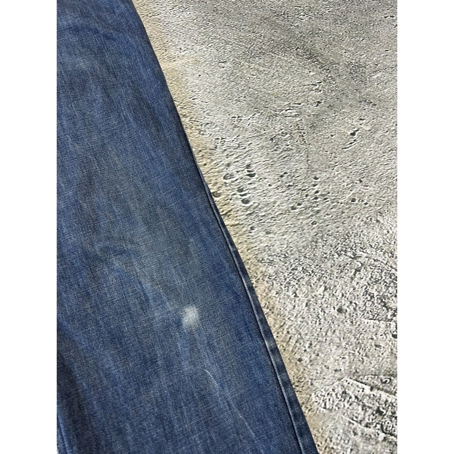Prada Linea Rossa jeans red tab vintage straight denim pants