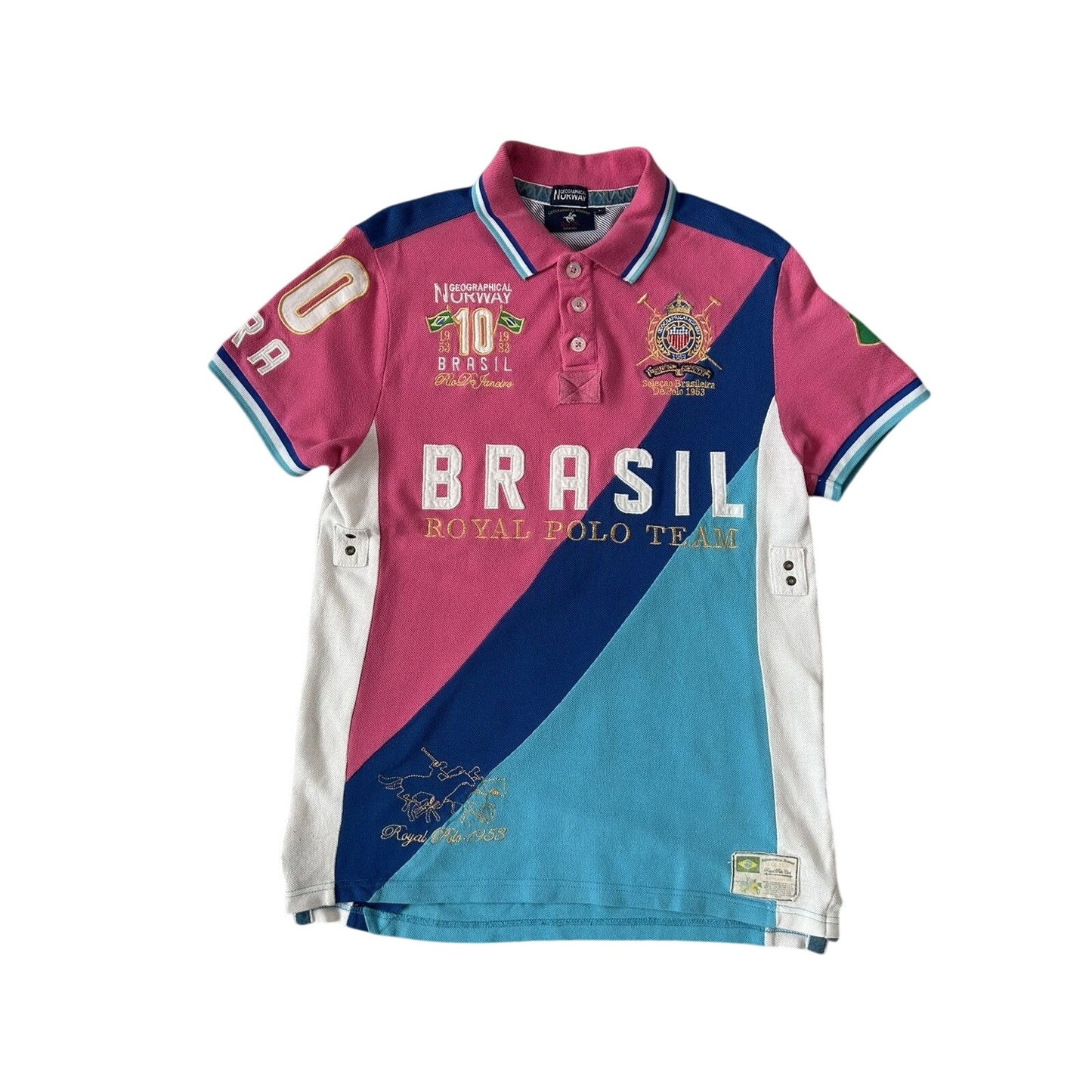 Chief Keef Polo vintage Brazil pink Geografical Norway