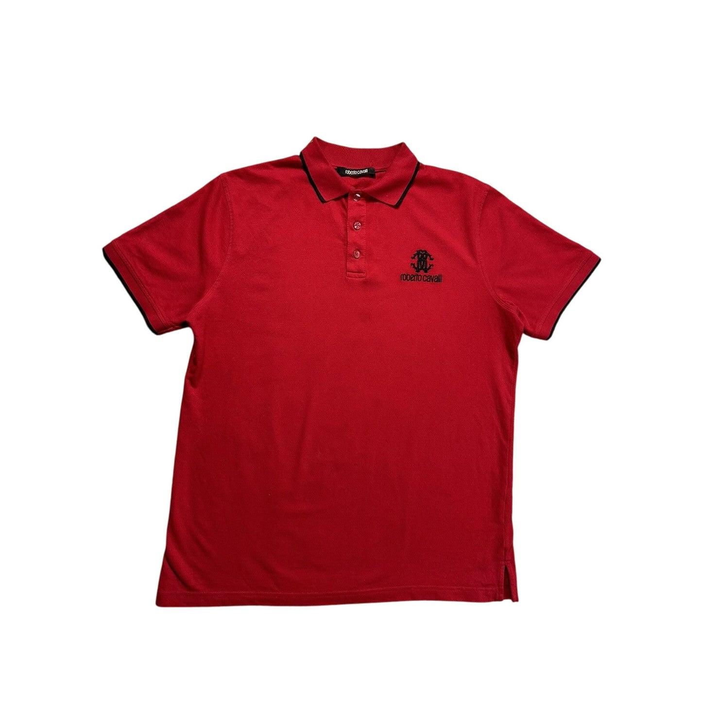 Roberto Cavalli polo shirt red