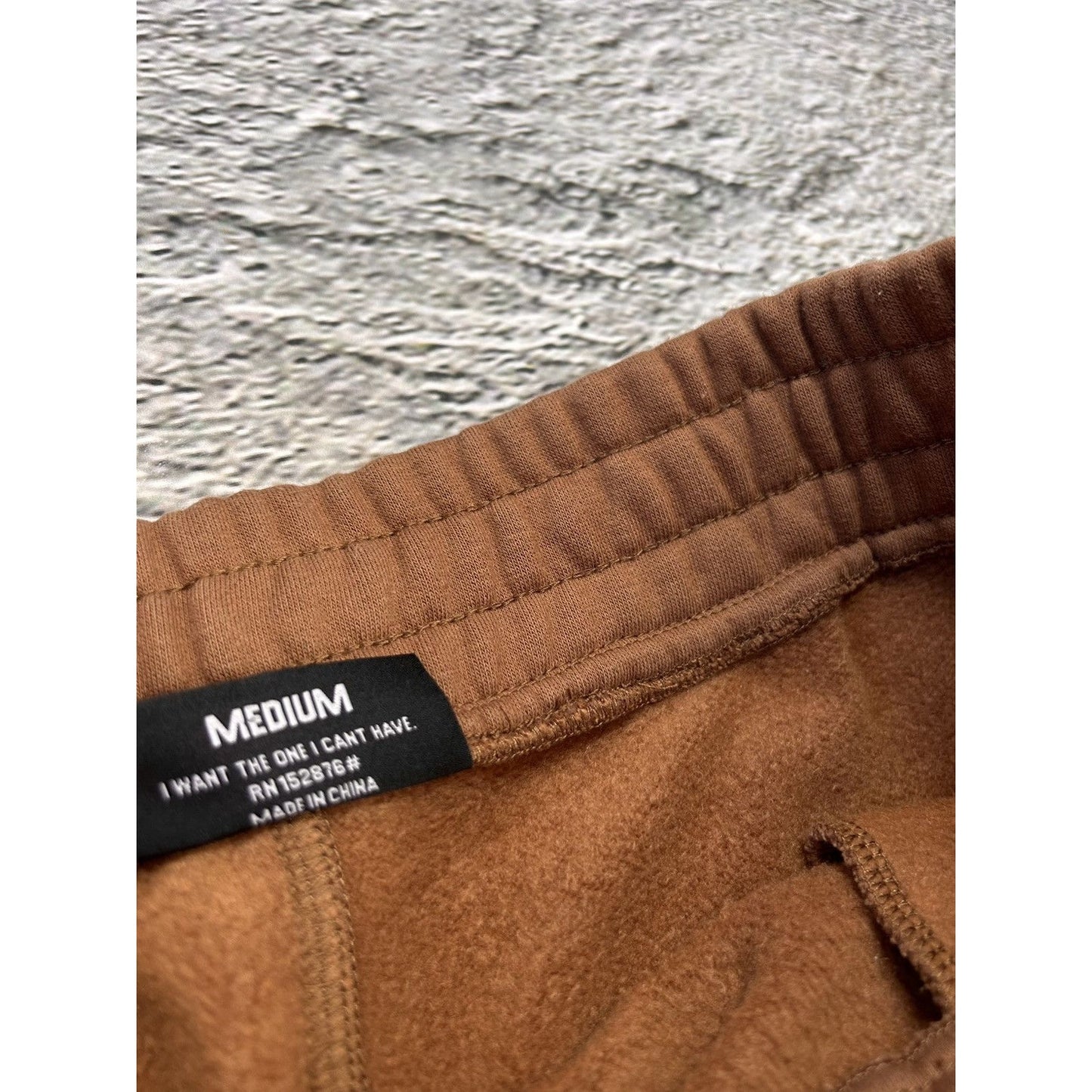 Pleasures Backbone Sweatpants Brown