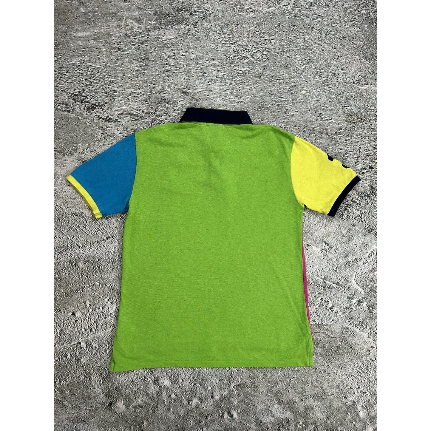Polo Ralph Lauren vintage pink polo T-shirt big pony multicolor