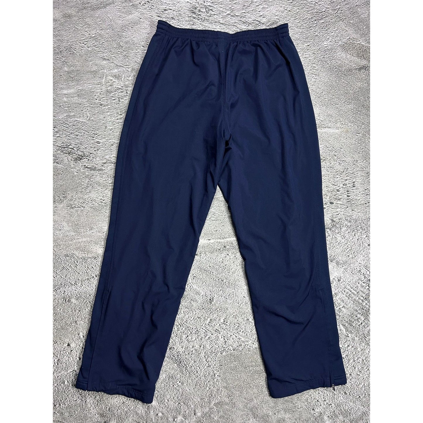 Nike vintage navy track pants nylon small logo parachute Y2K