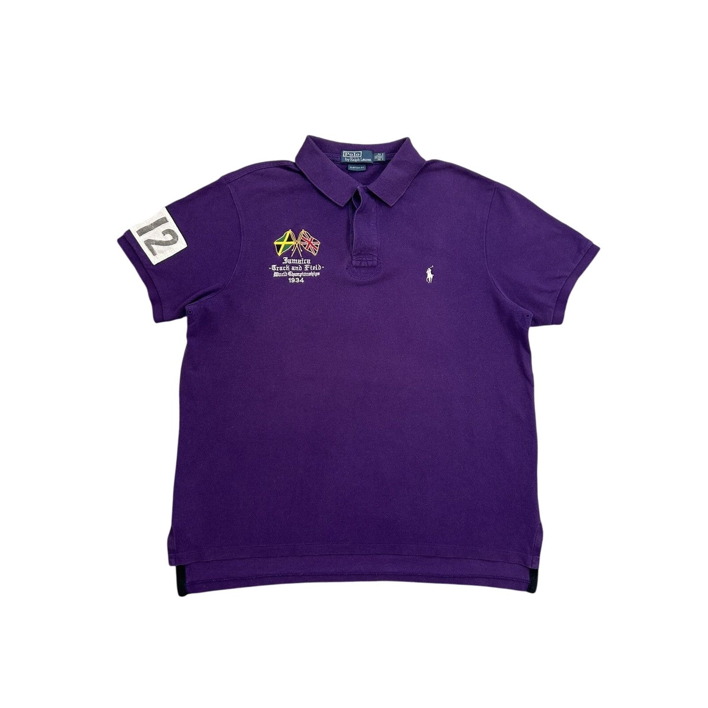 Chief Keef Polo Jamaica Ralph Lauren vintage purple T-shirt