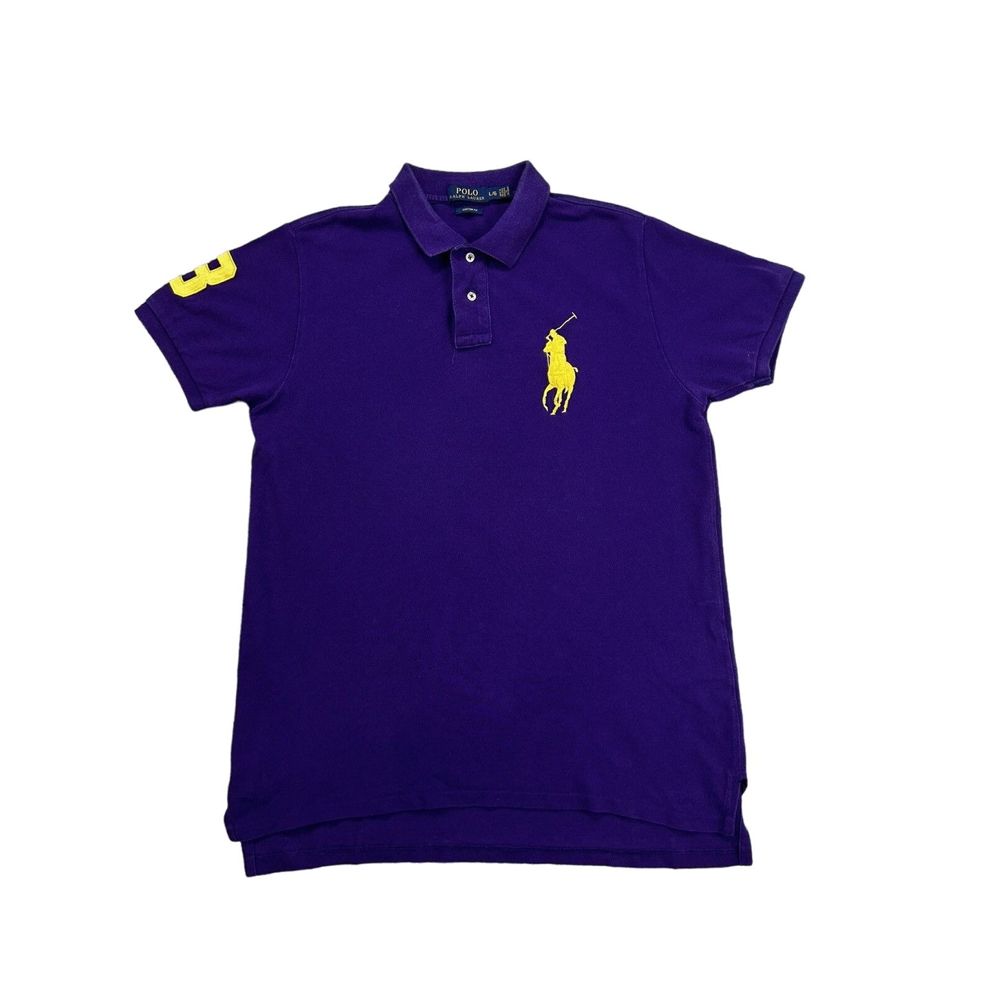 Chief Keef Polo Ralph Lauren vintage purple T-shirt big pony