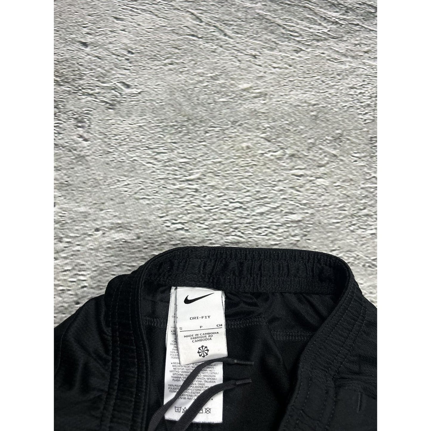 Nike vintage black track pants drill y2k sweatpants dri-fit