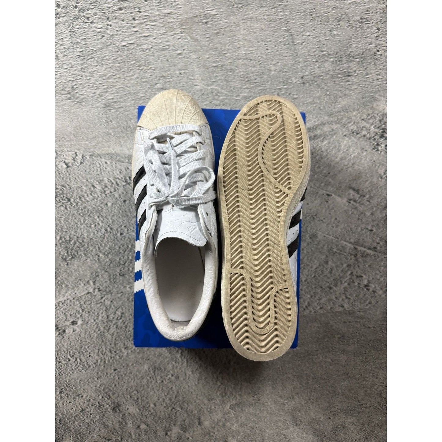 Bapesta Adidas x Bape sneakers white vintage a bathing ape