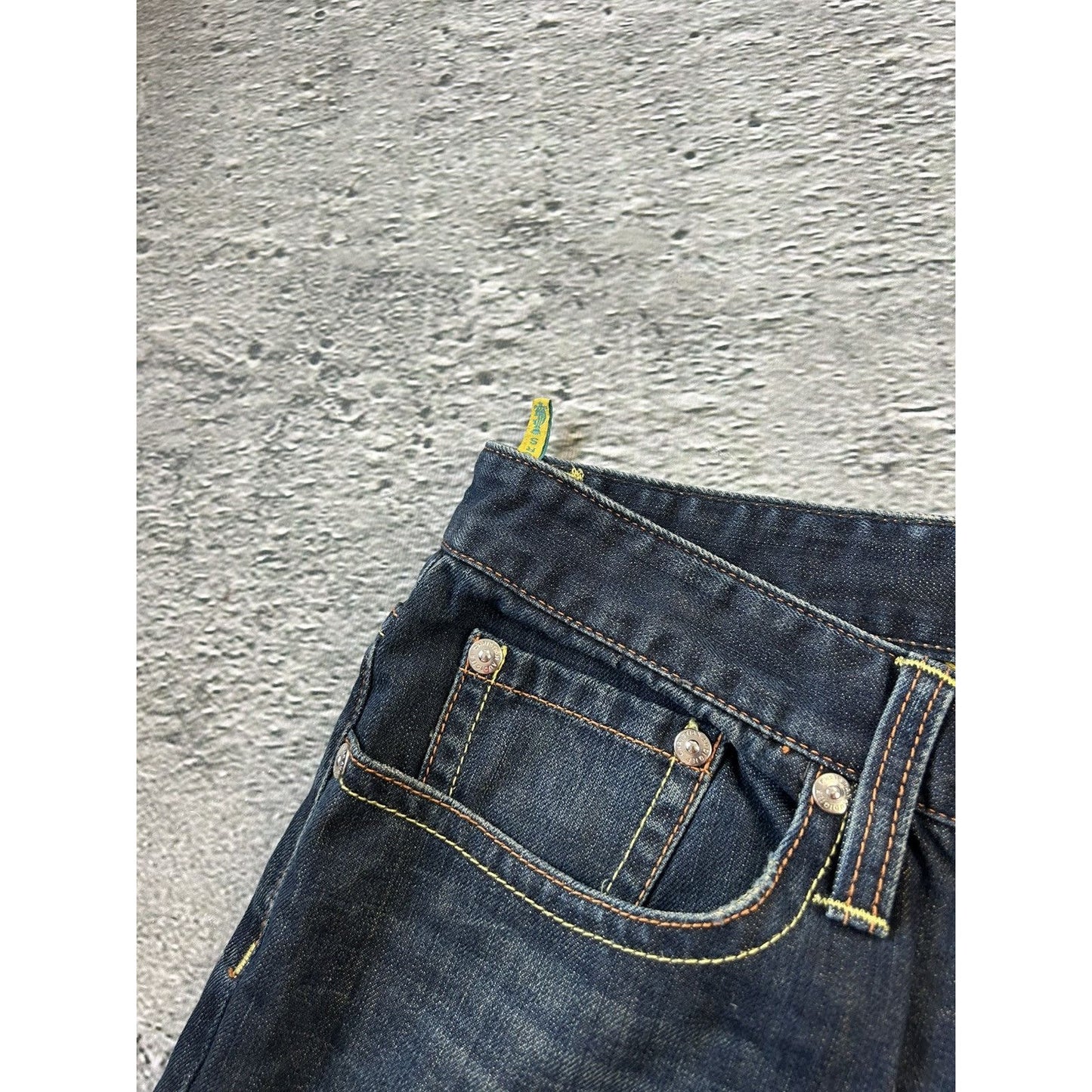 Ed Hardy Christian Audigier vintage jeans big logo pants