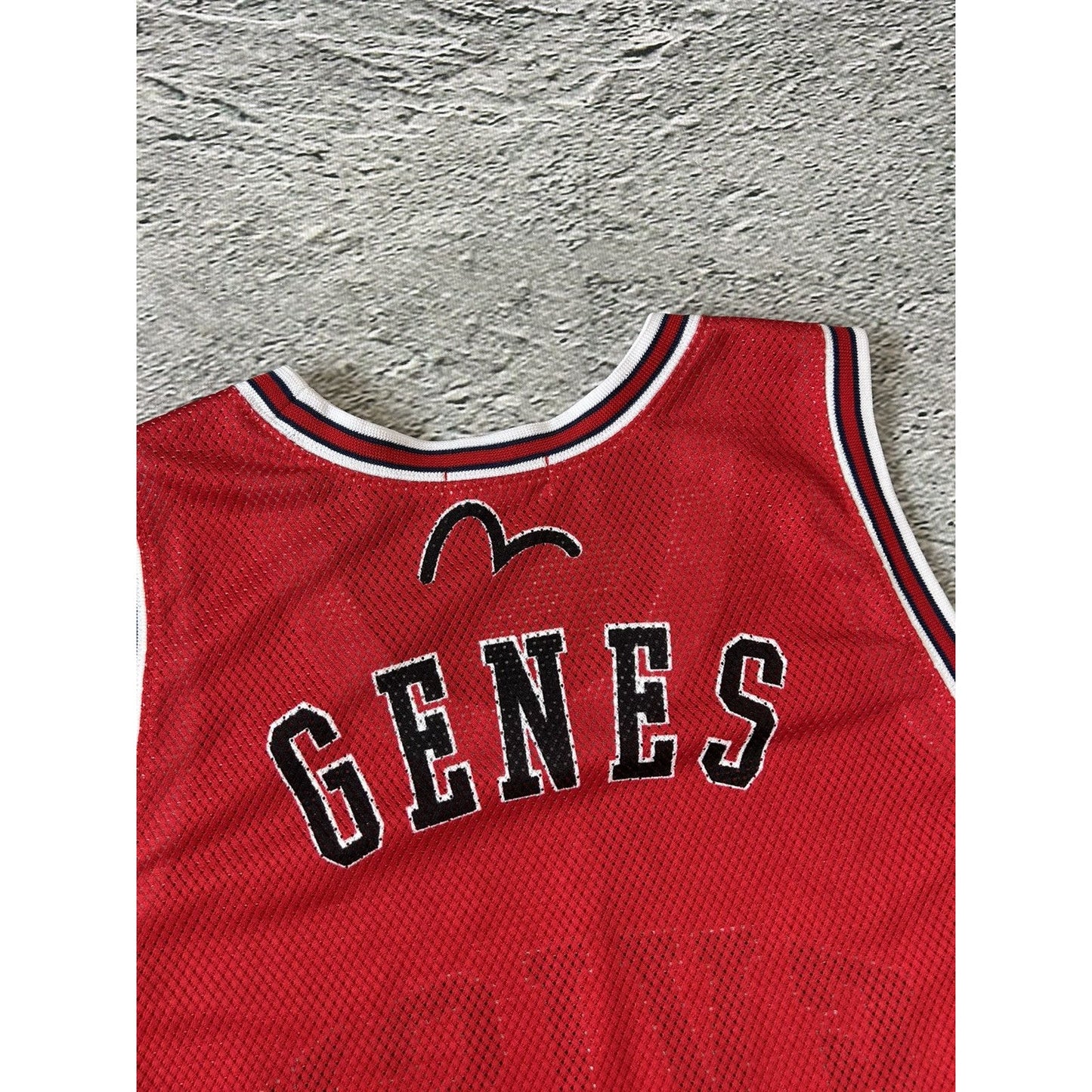 Evisu Jersey basketball 7 vintage red Chicago Bulls