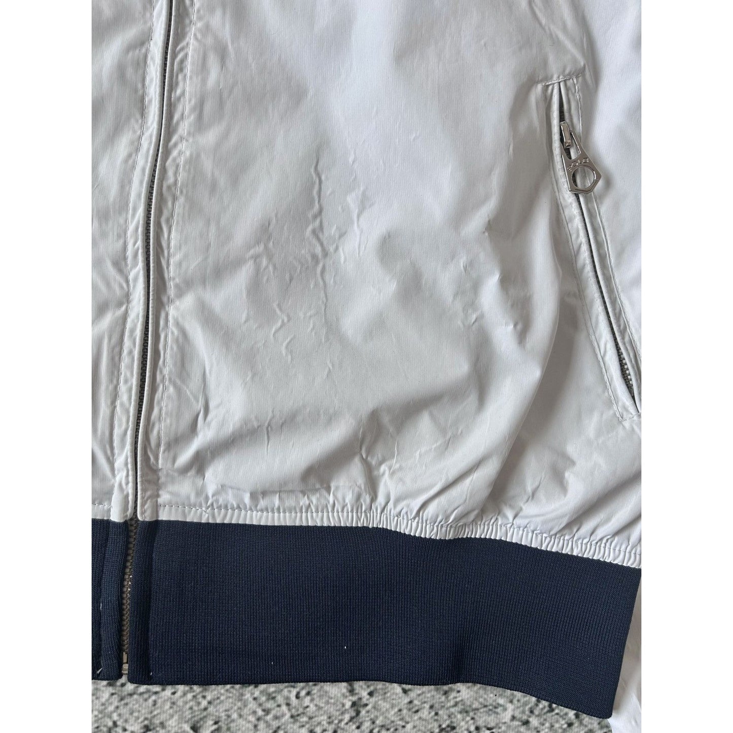 Chief Keef Polo Ralph Lauren bomber jacket England white