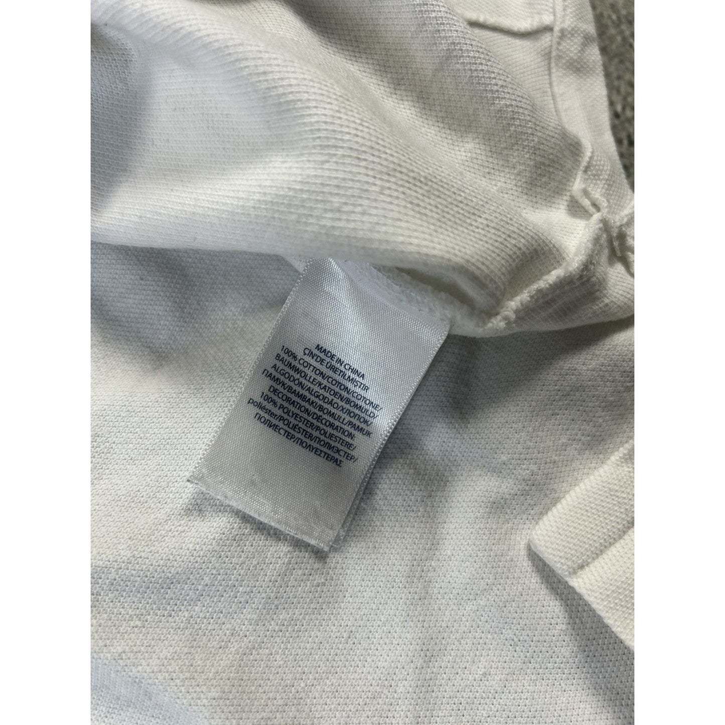 Chief Keef Polo Ralph Lauren USA vintage shirt white