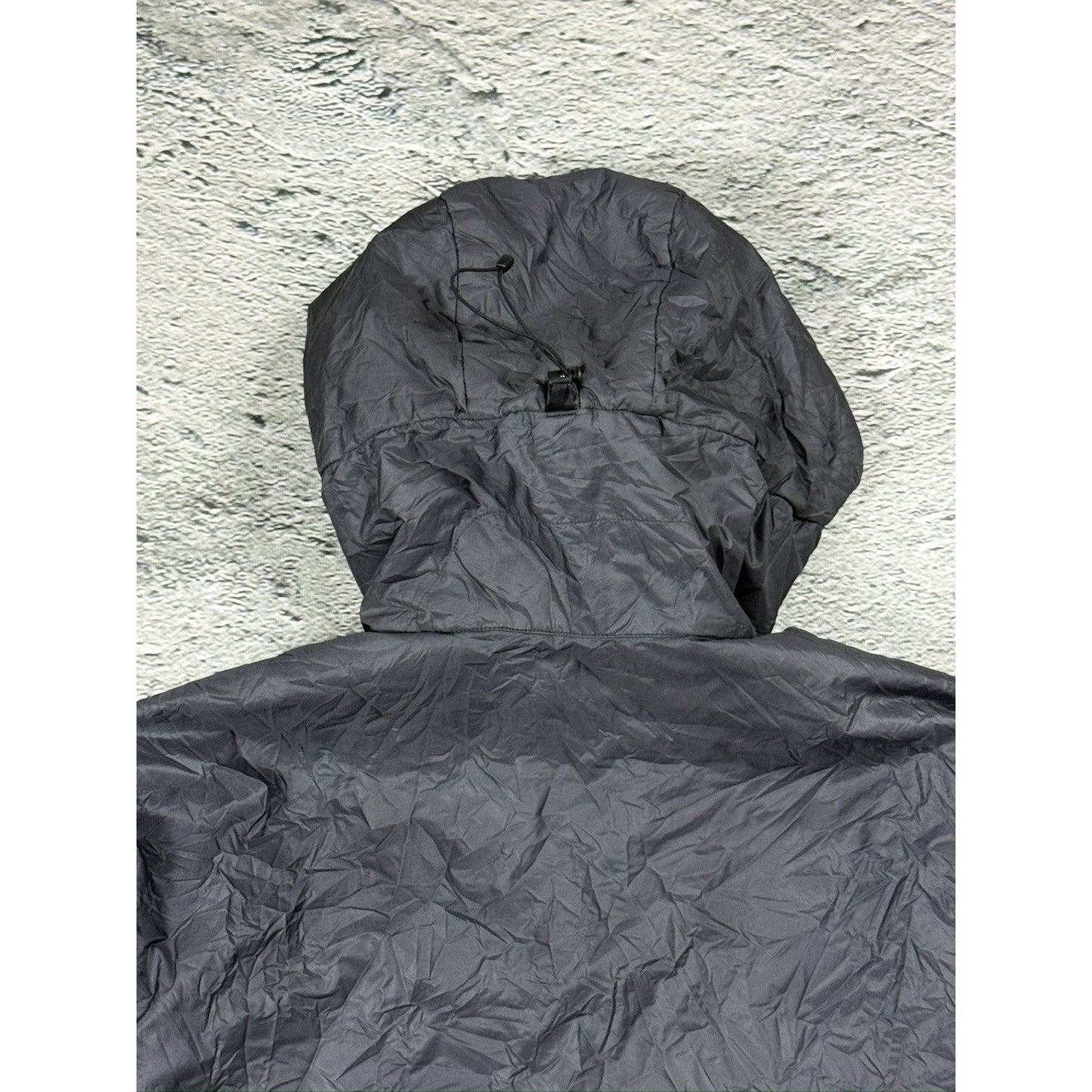 Arc’teryx jacket Nulcei hoody padded nylon jacket dark grey