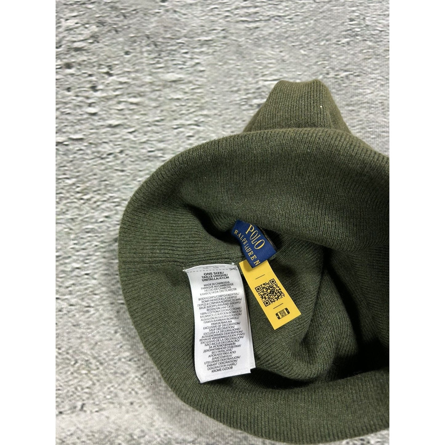 Polo Ralph Lauren beanie green