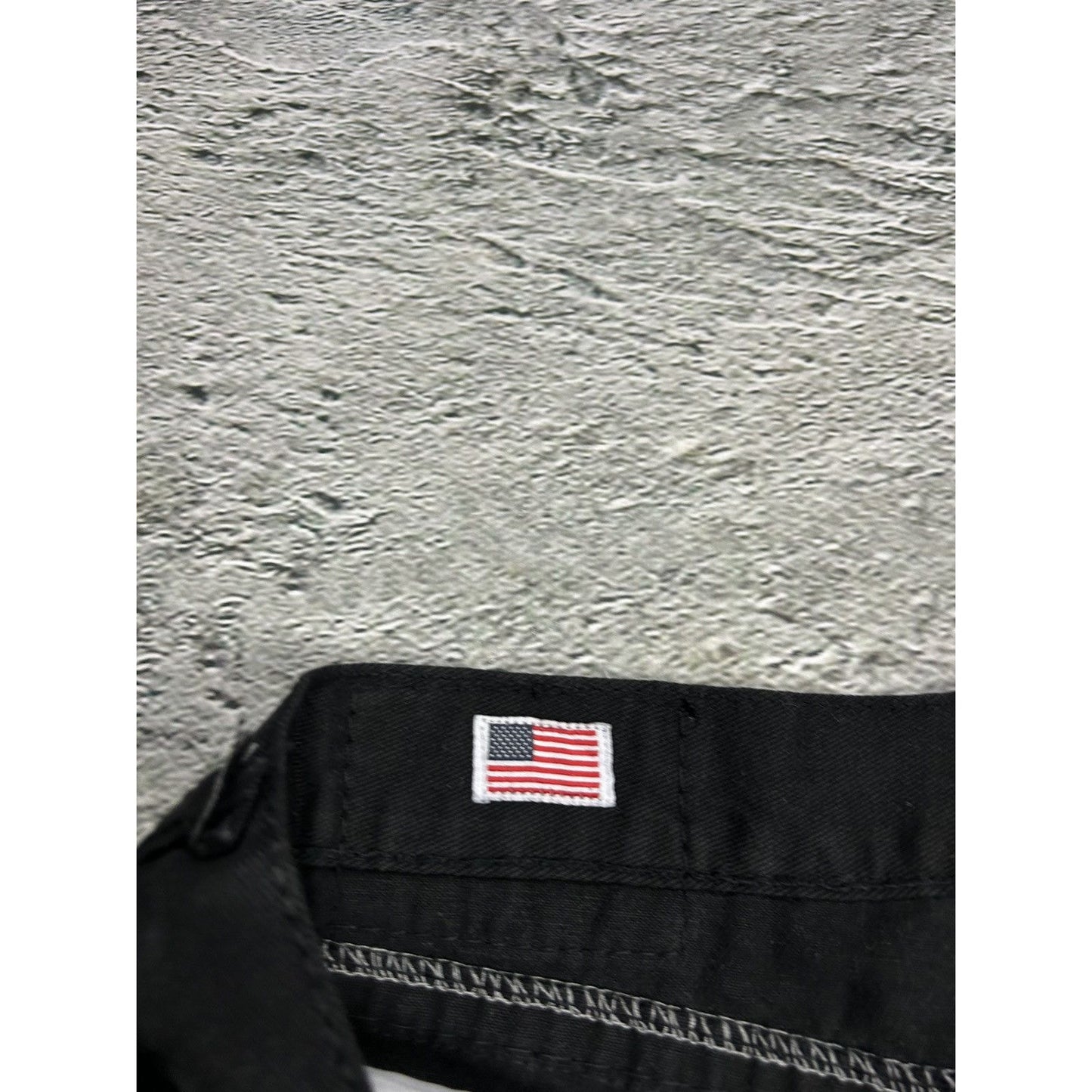 True Religion vintage black jeans Ricky red thick stitching