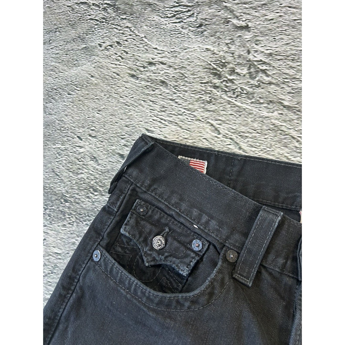 True Religion vintage jeans black Y2K Jack