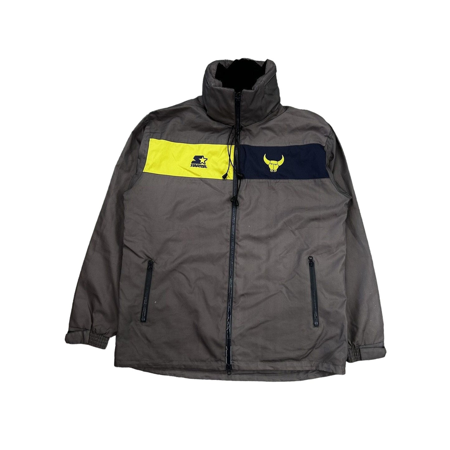 Oxford United Starter vintage track jacket brown