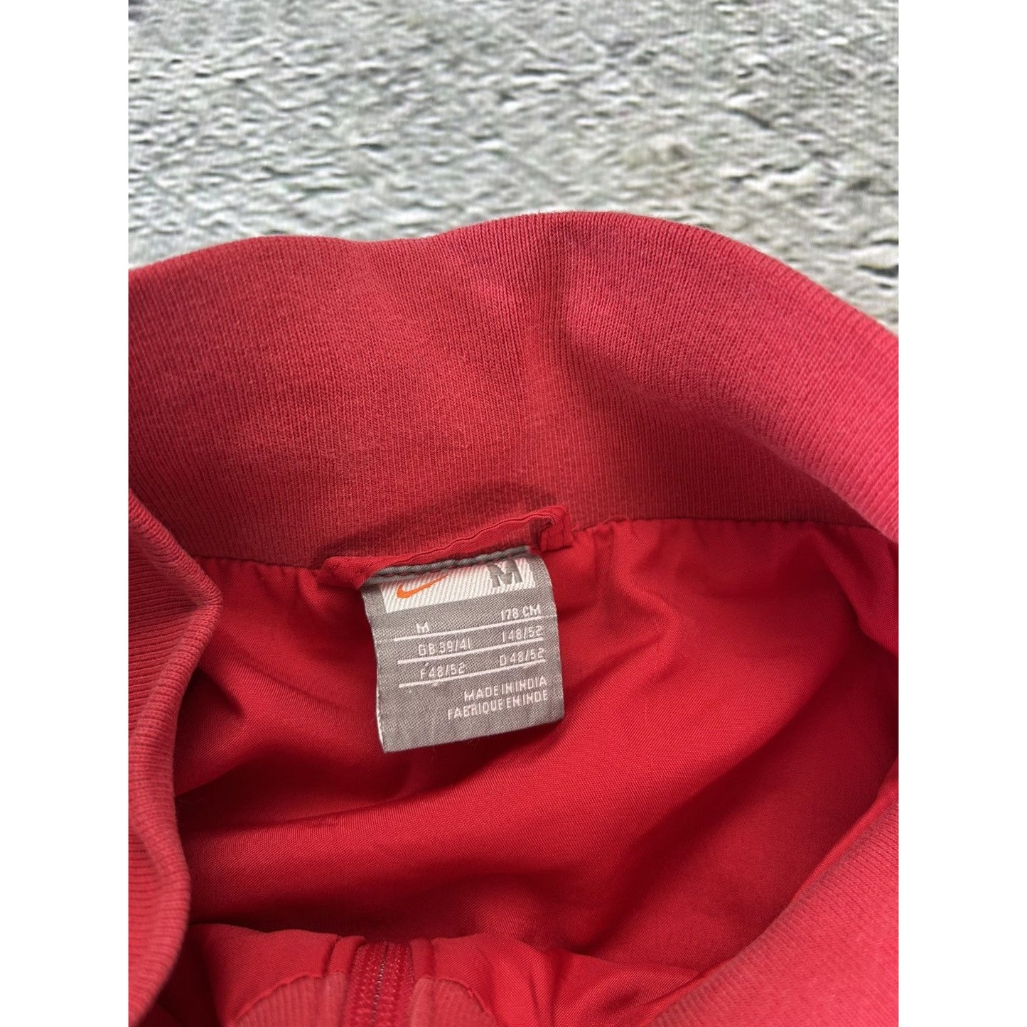 Nike Arsenal track jacket vintage red fly emirates