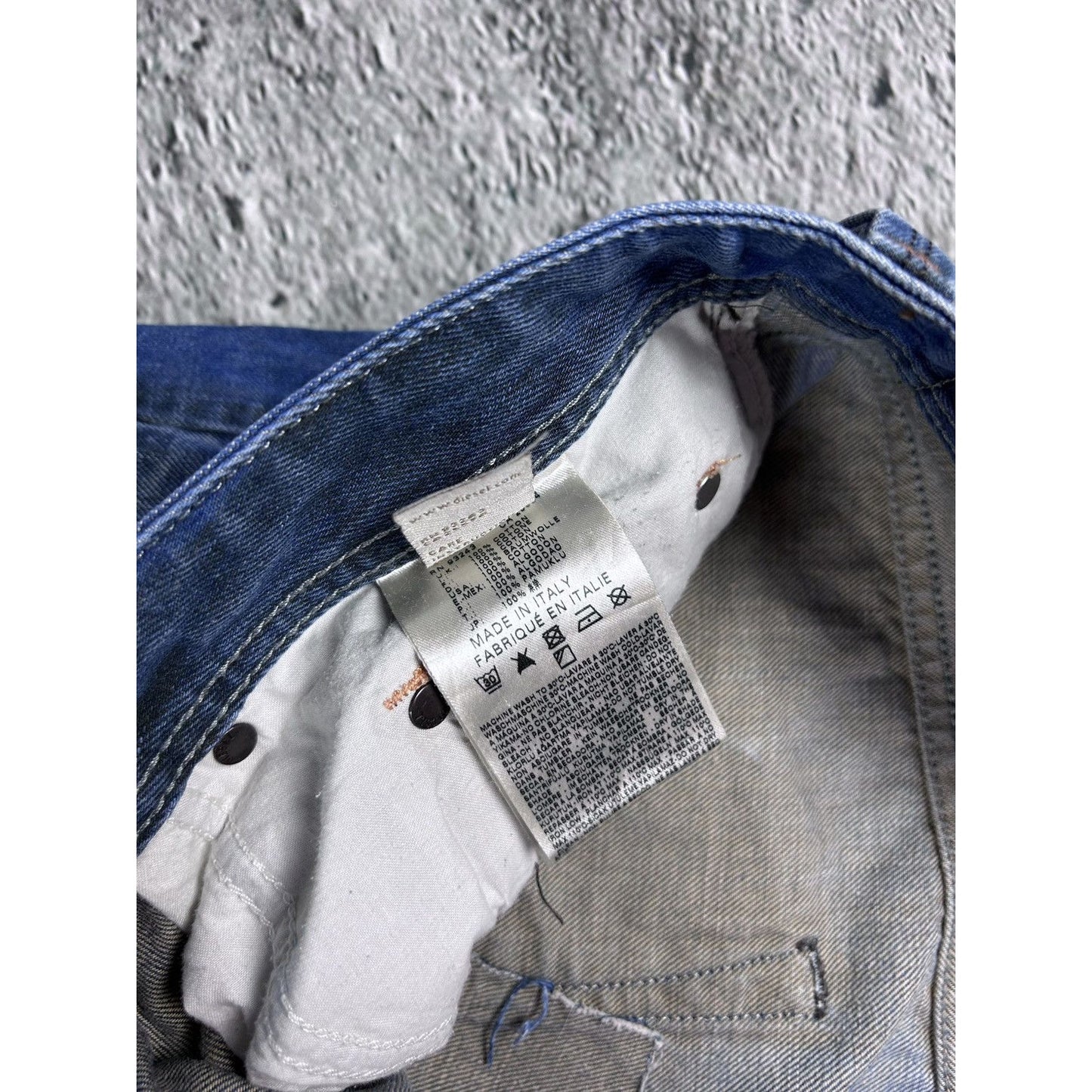 Diesel jeans vintage blue Y2K Larkee-T tapered