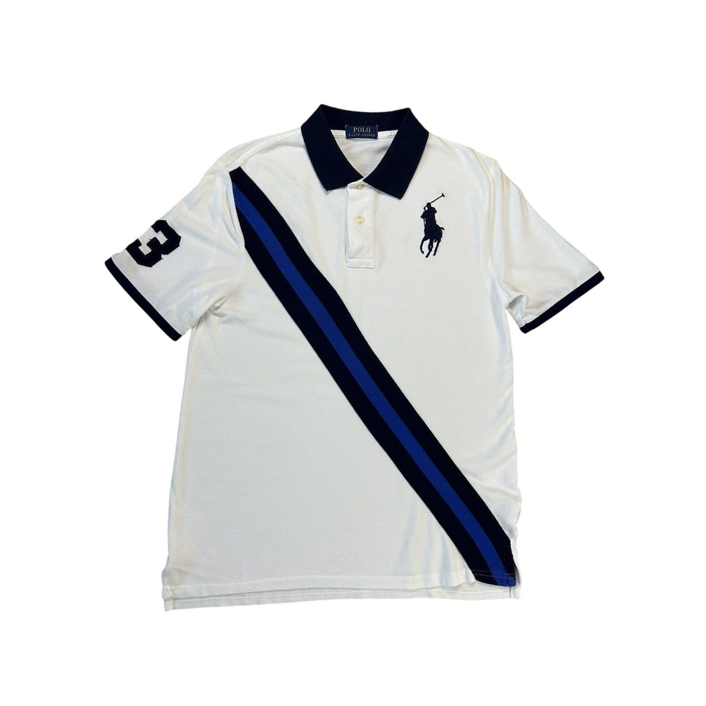 Chief Keef Polo Ralph Lauren white polo shirt big pony