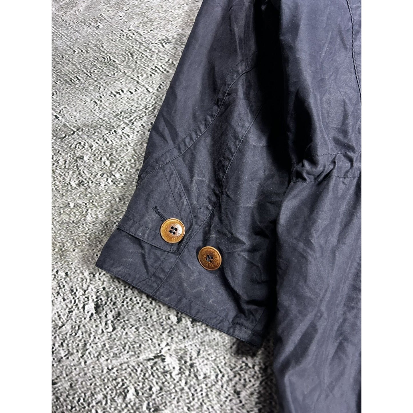 Yves Saint Laurent vintage navy coat