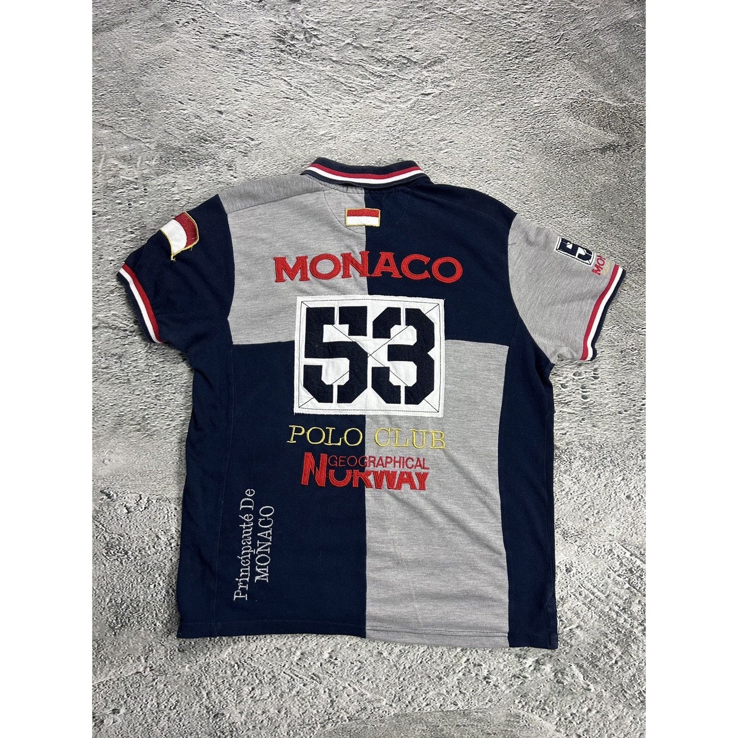 Chief Keef Polo Monaco Geografical Norway blue black