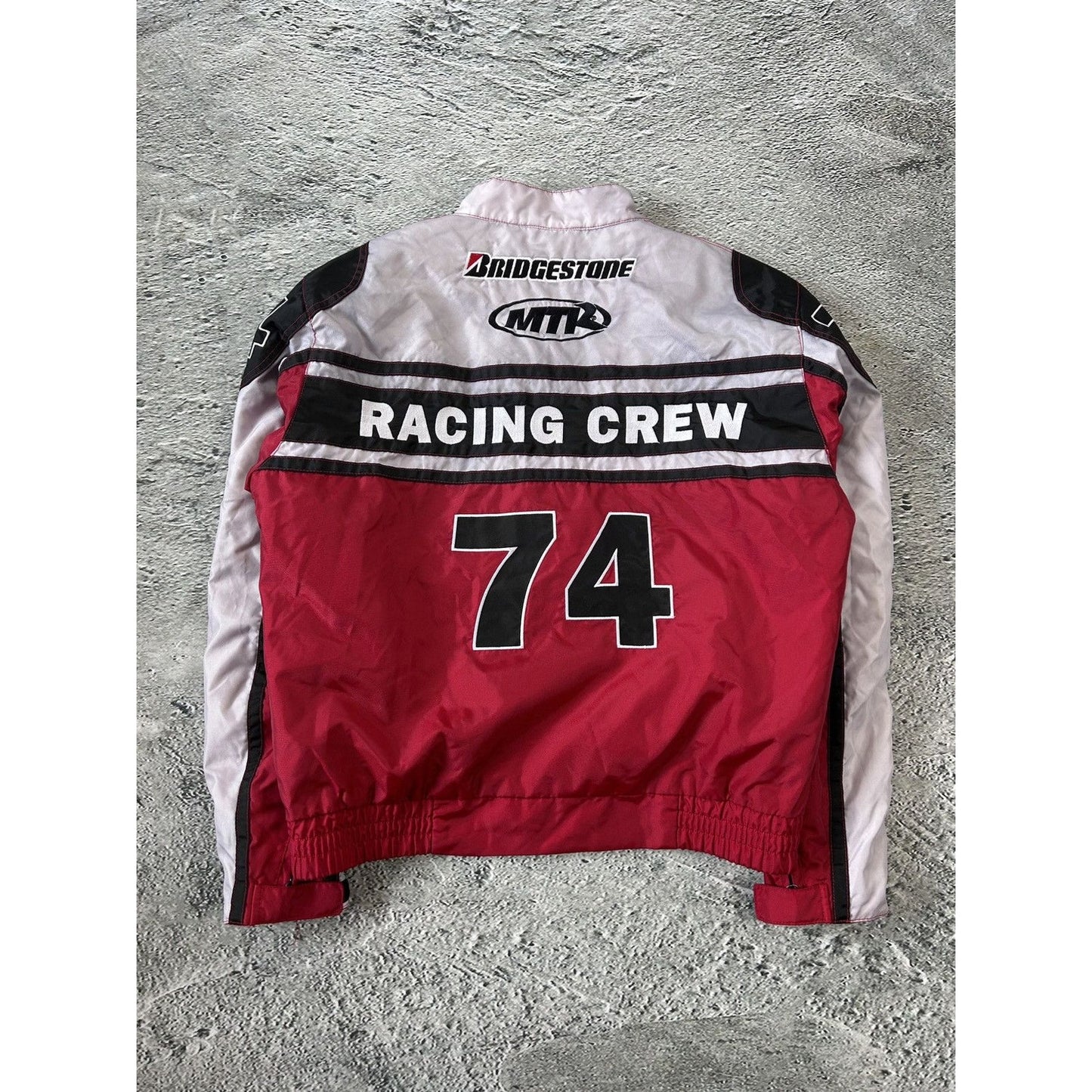 Speed Freak Racing Jacket vintage bomber jacket red