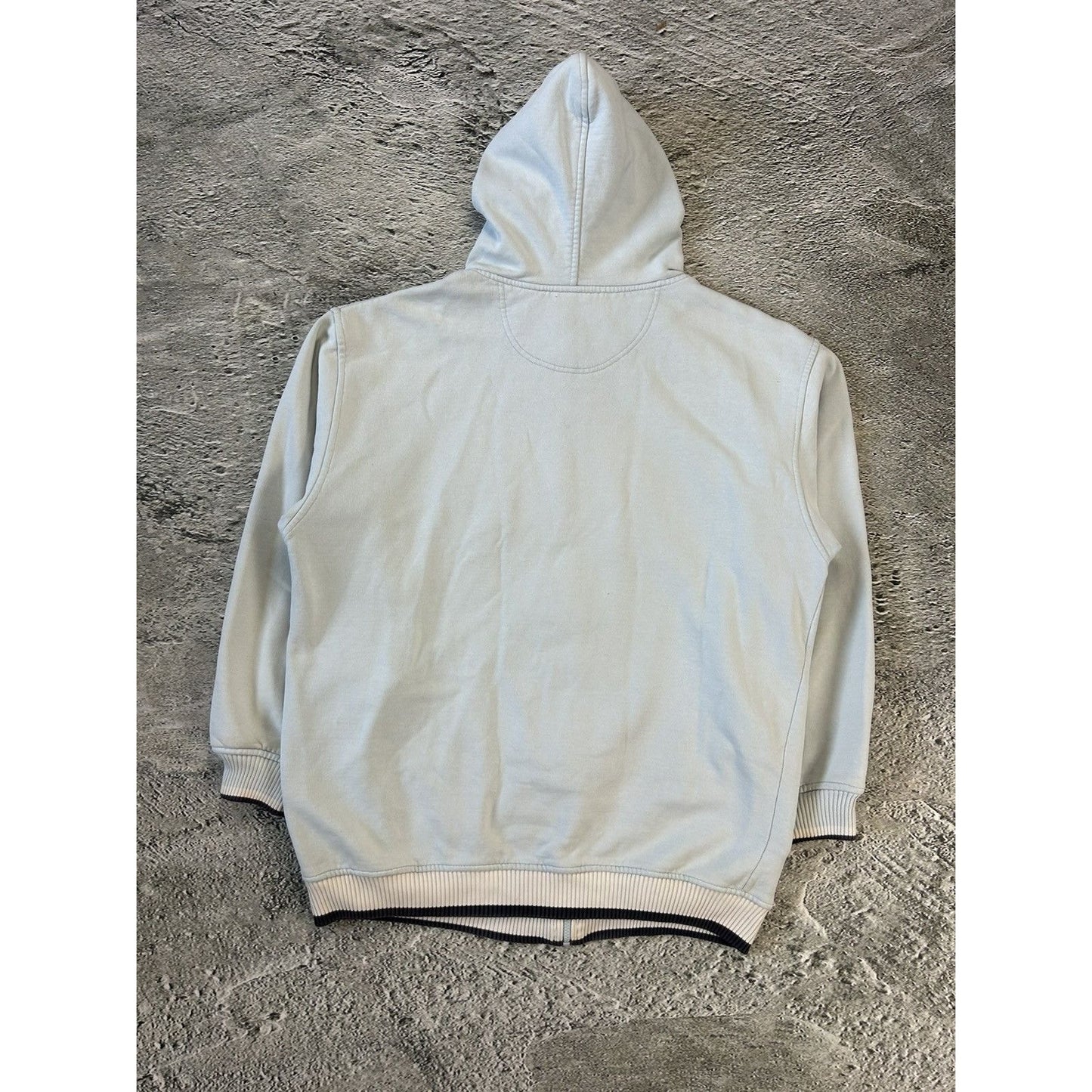 Southpole vintage zip hoodie baby blue big logo Y2K