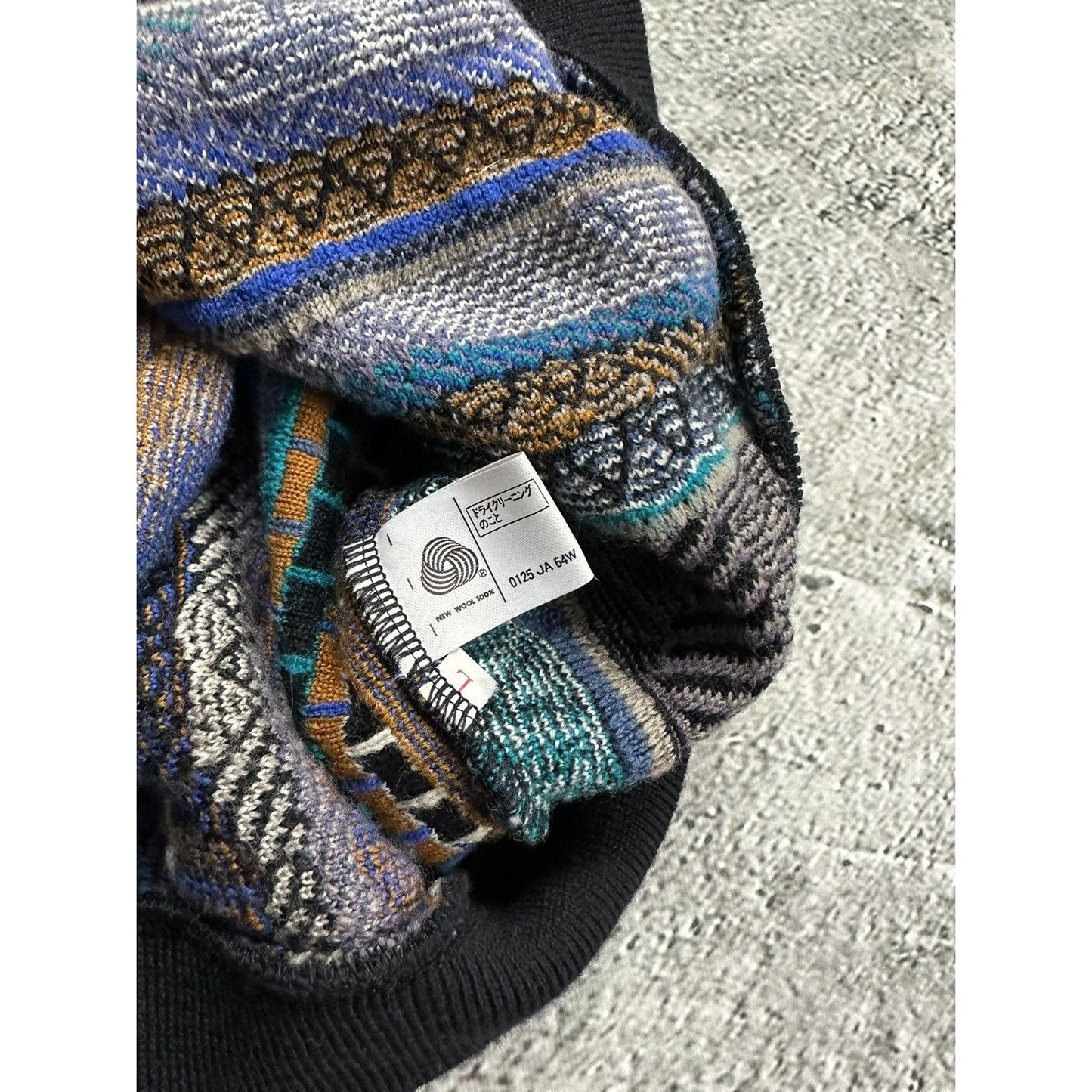 Modigliani sweater vintage blue cardigan button up vest