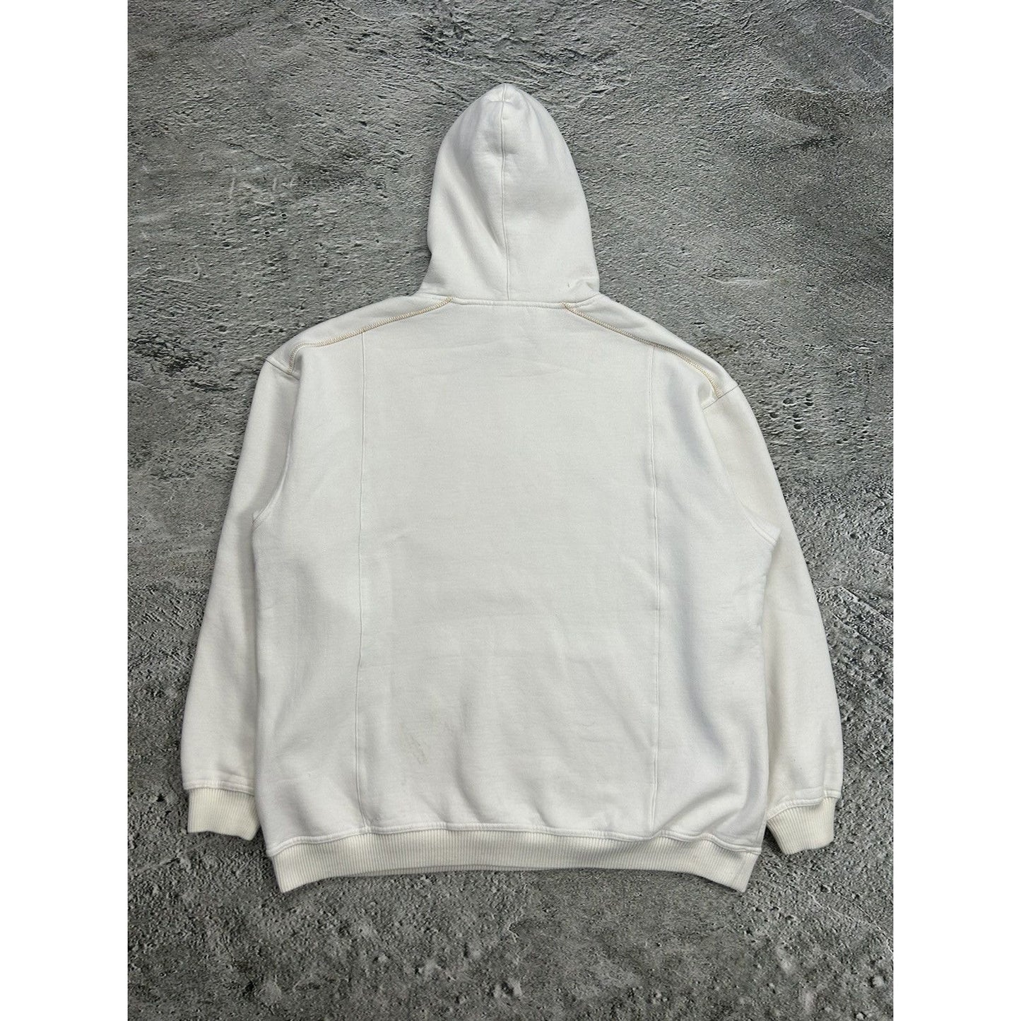 Pelle Pelle hoodie big logo 90s beige sweatshirt