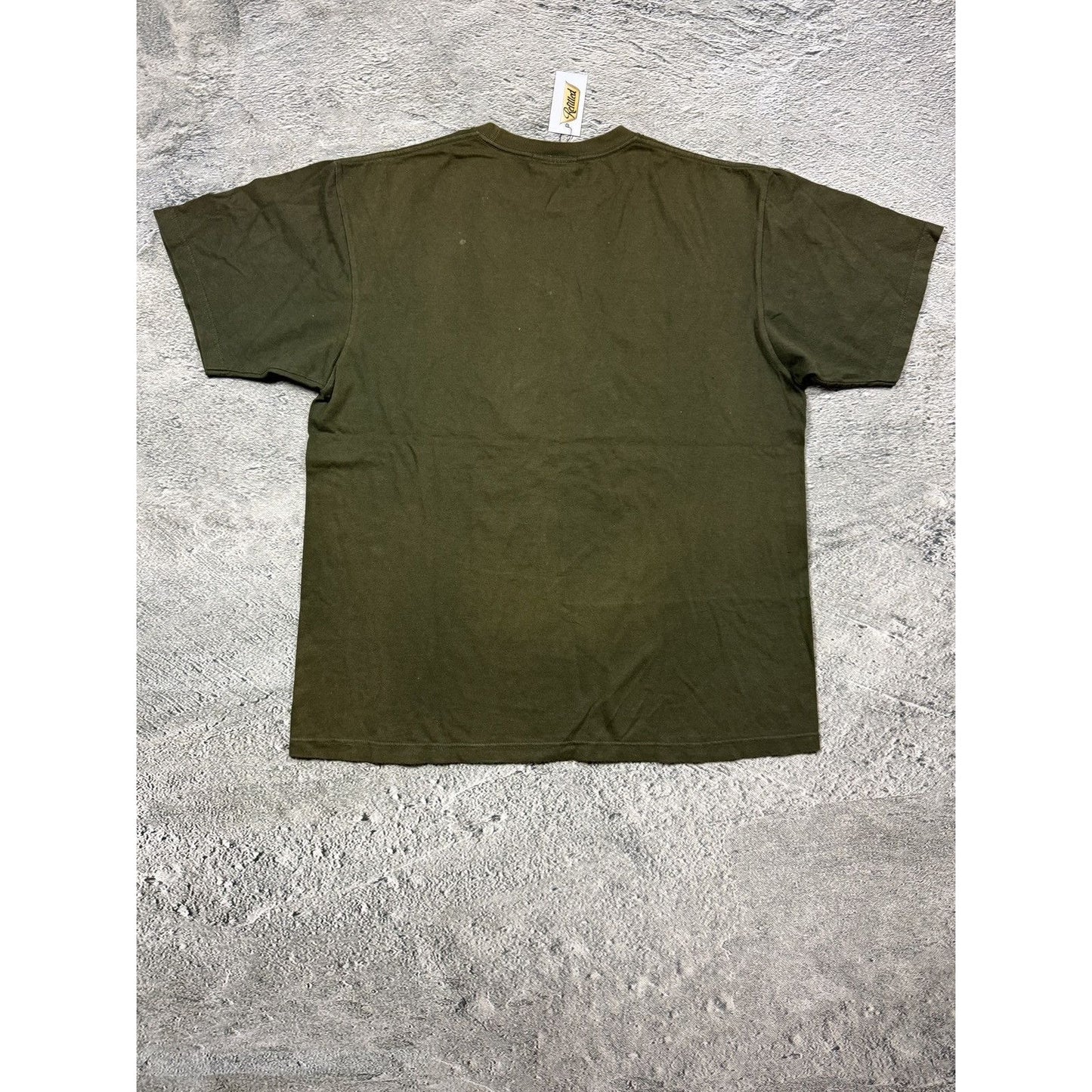 Evisu Yamane t-shirt vintage big logo Osaka khaki