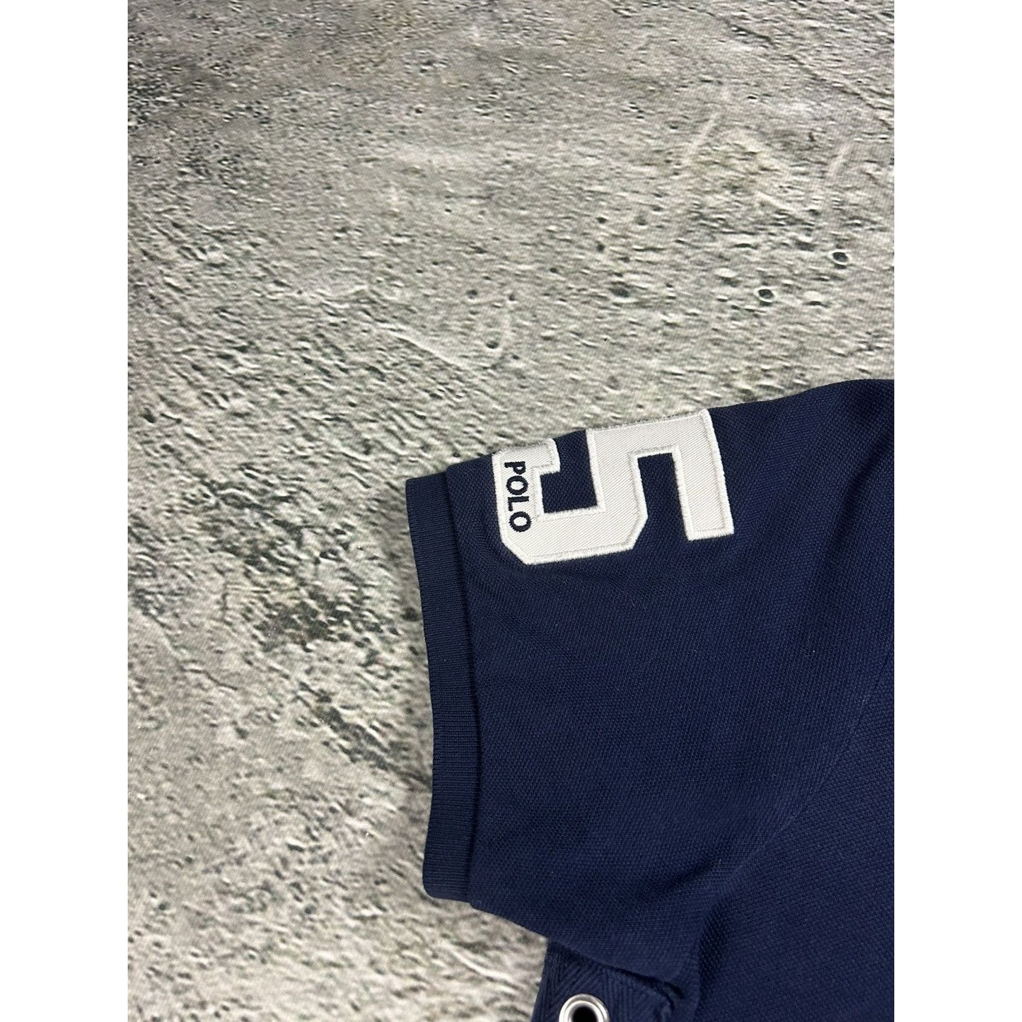 Chief Keef Polo Ralph Lauren New York navy blue Polo T-shirt