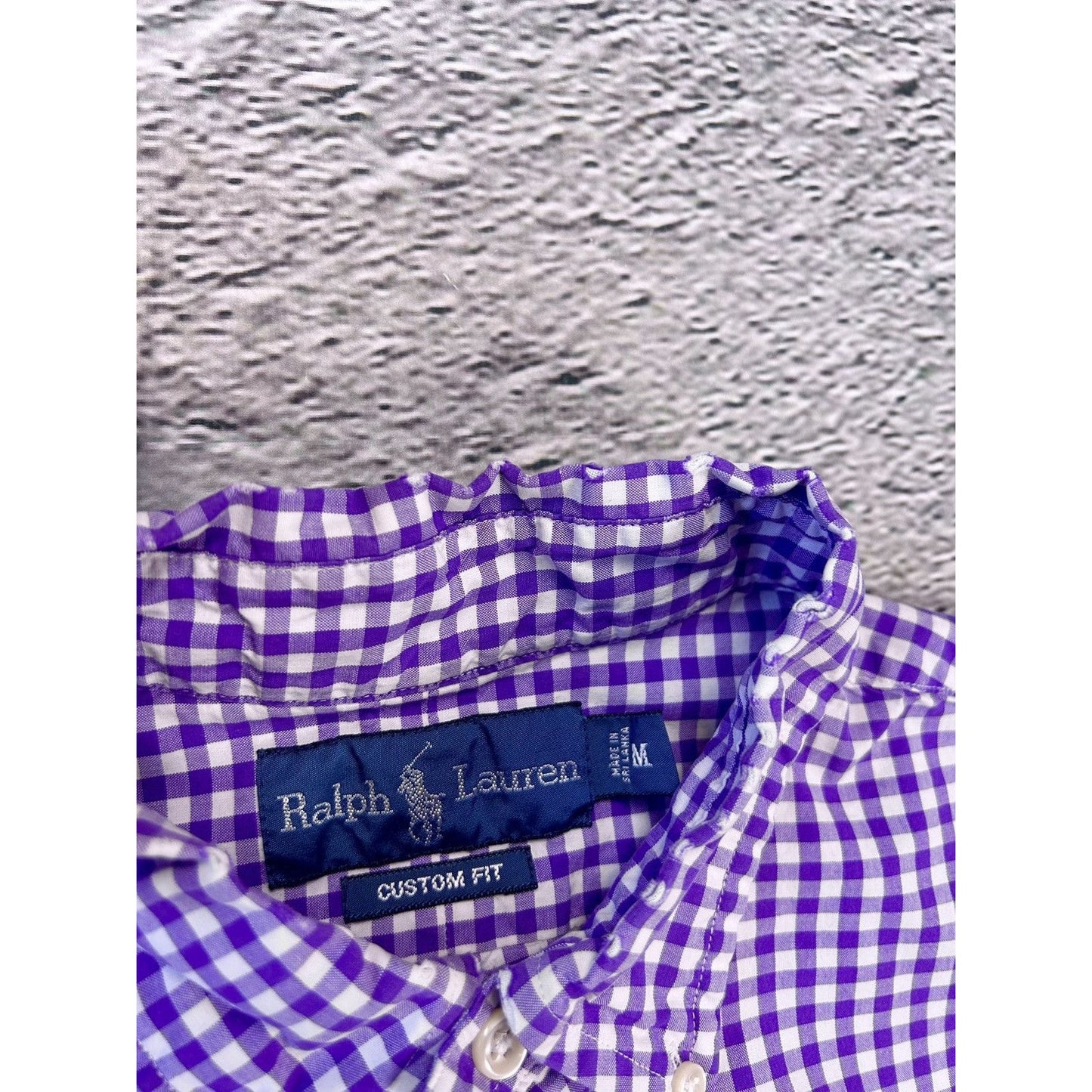 Polo Ralph Lauren shirt button up longsleeve blue striped