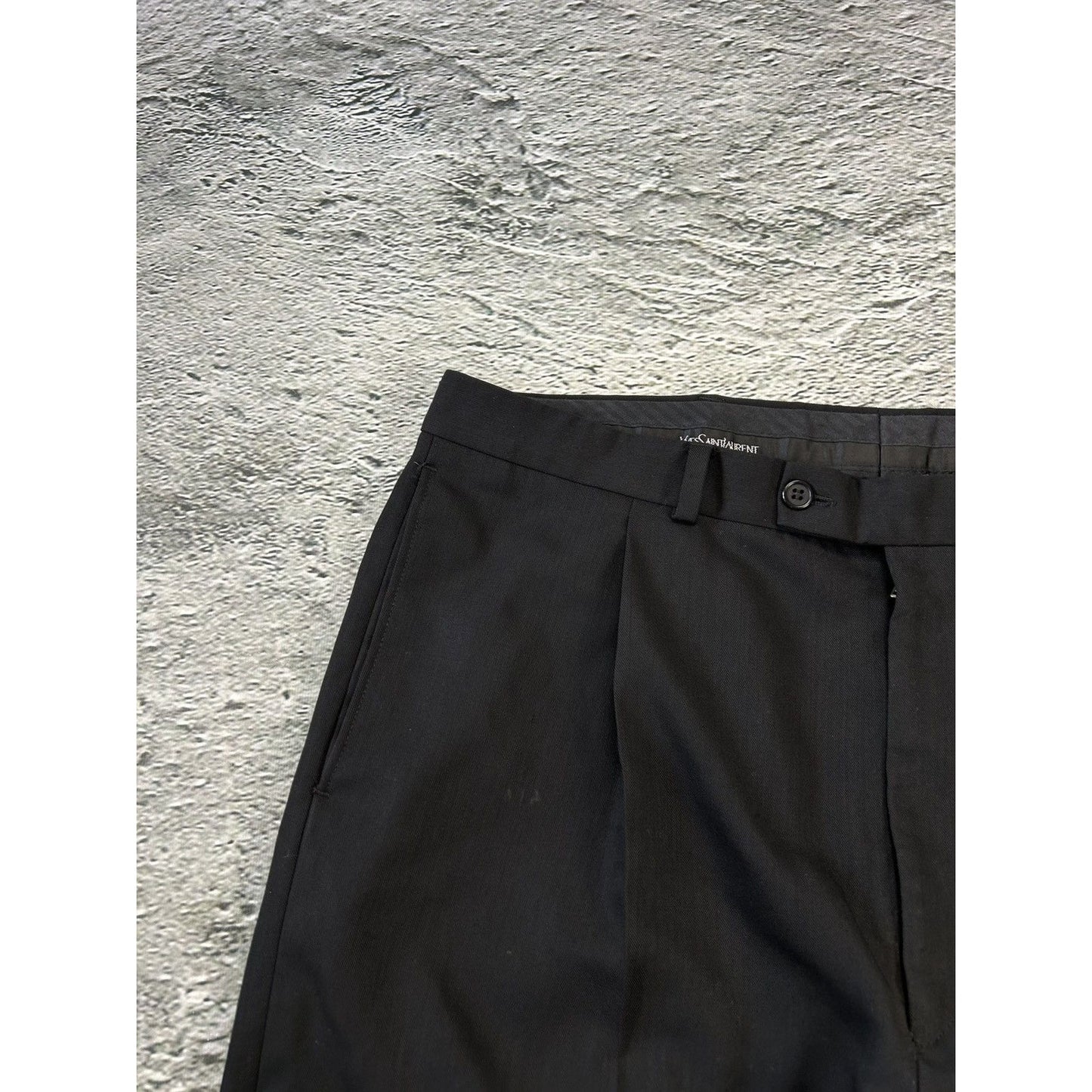Vintage YSL Yves Saint Laurent Suit Classic Wool Pants