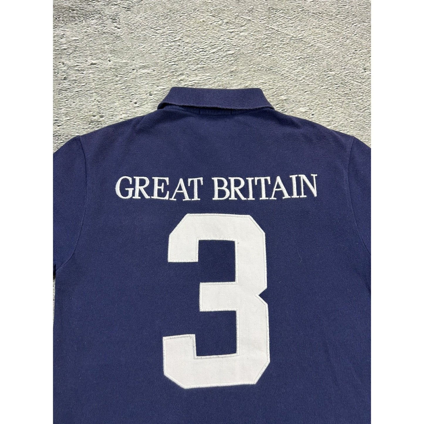 Chief Keef Polo Ralph Lauren Great Britain vintage red navy