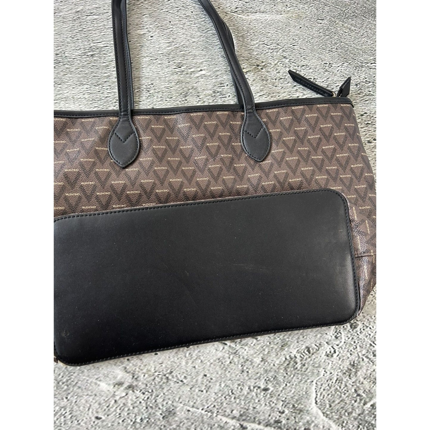 Valentino shopper Bag monogram big logo