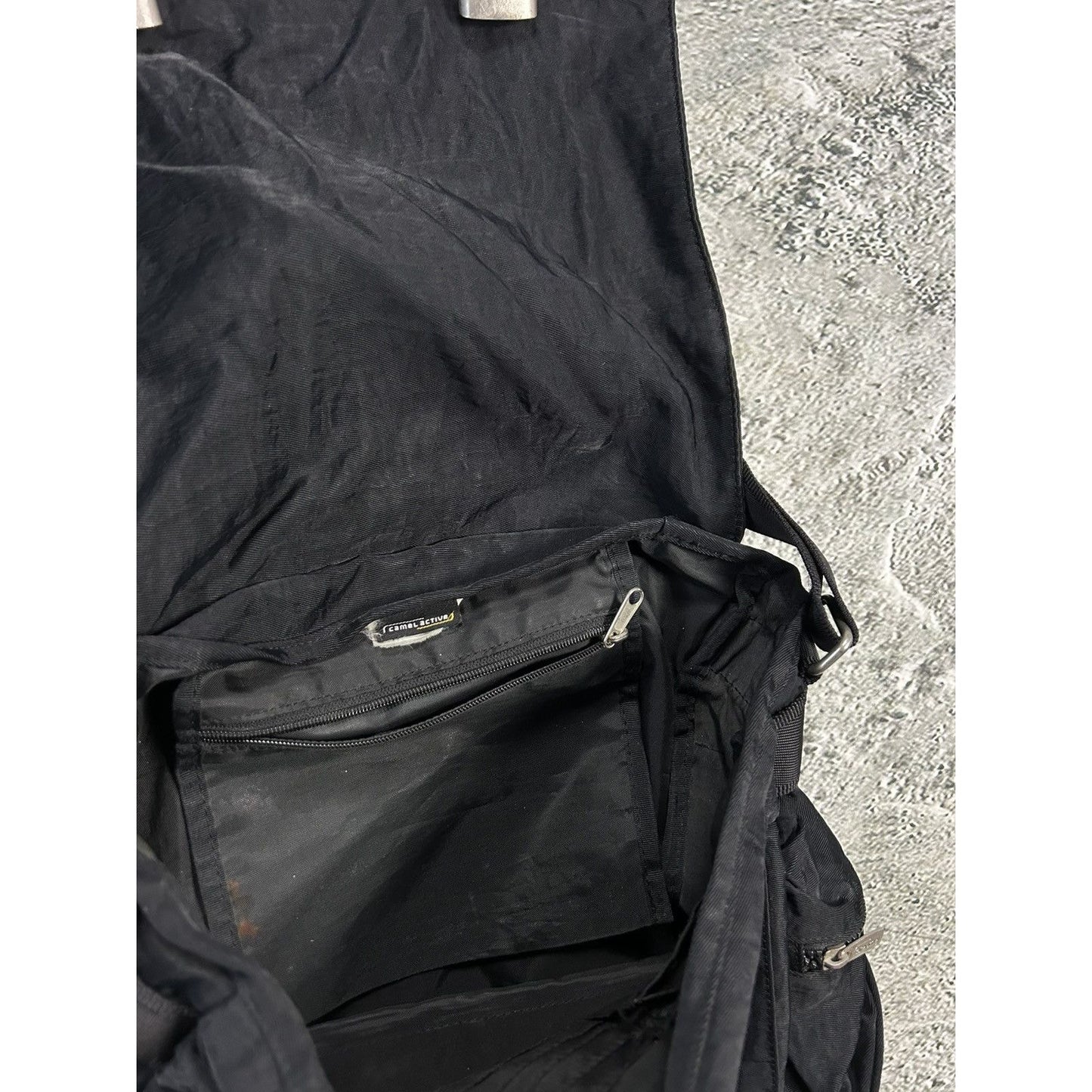Camel Active bag Vintage Black Y2K nylon