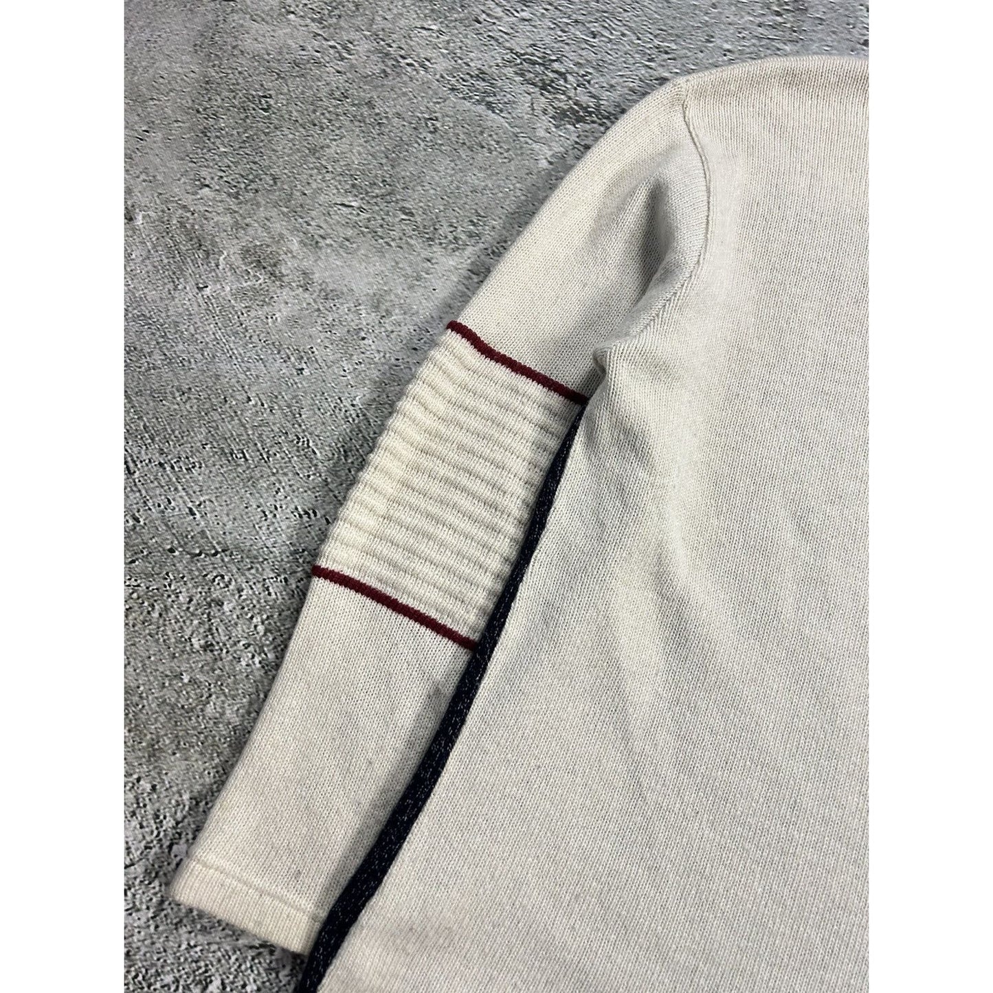 O'neill vintage sweater beige navy red