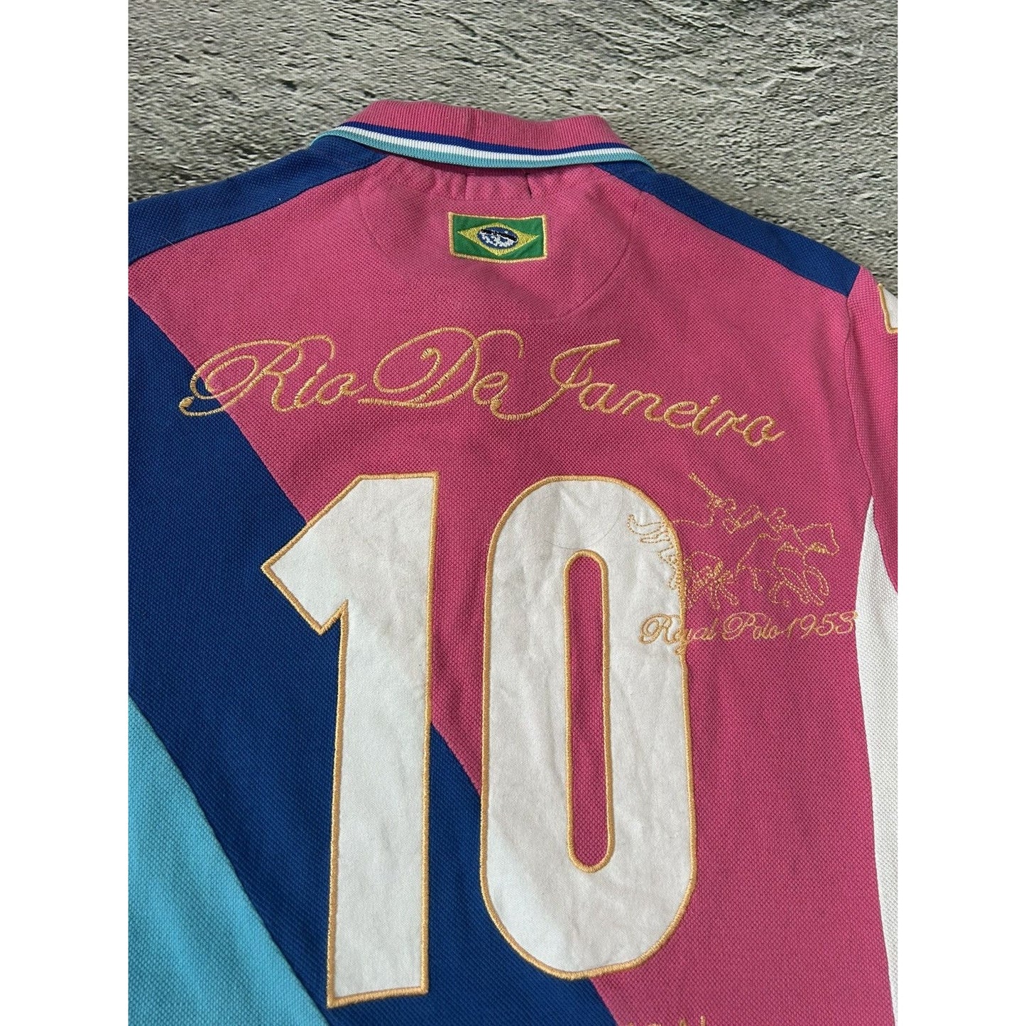 Chief Keef Polo vintage Brazil pink Geografical Norway
