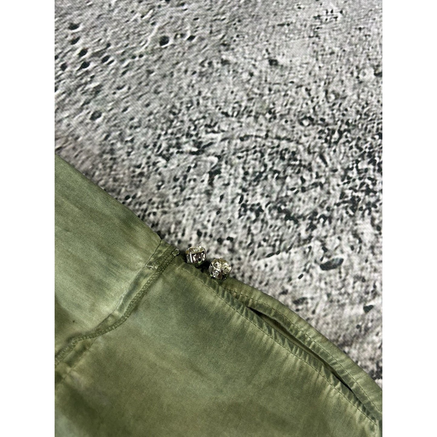 Elisa Cavaletti vintage Blouse shirt avant garde green