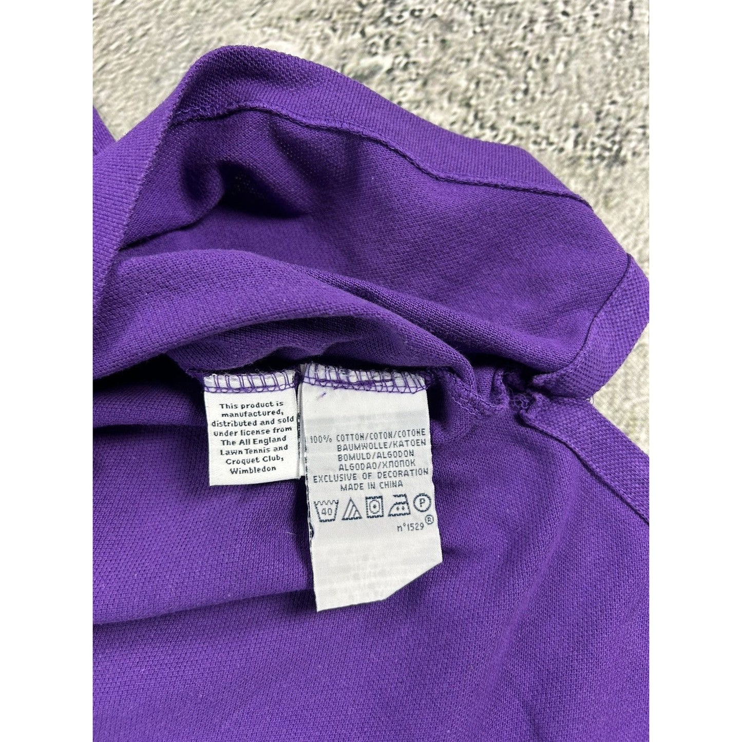 Chief Keef Polo Ralph Lauren Wimbledon vintage purple 2011