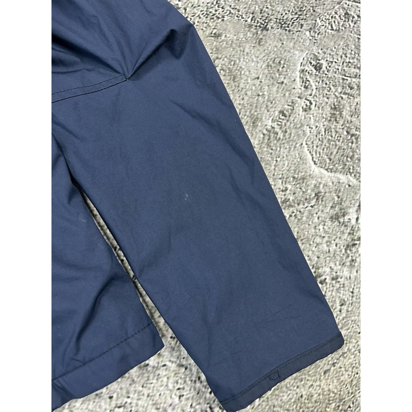 Nike Court track jacket nylon blue black vintage drill Y2K
