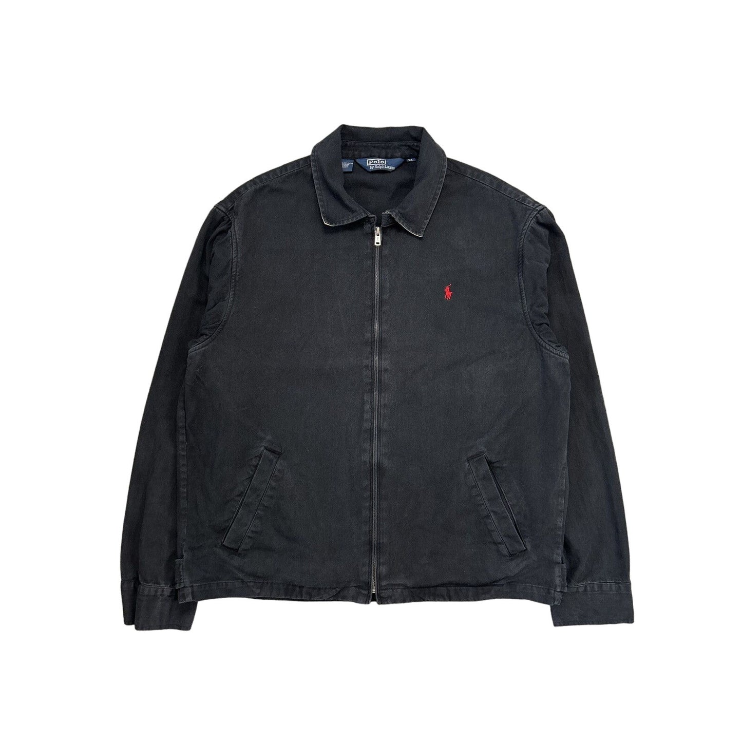 Polo Ralph Lauren vintage Light Jacket black small red pony
