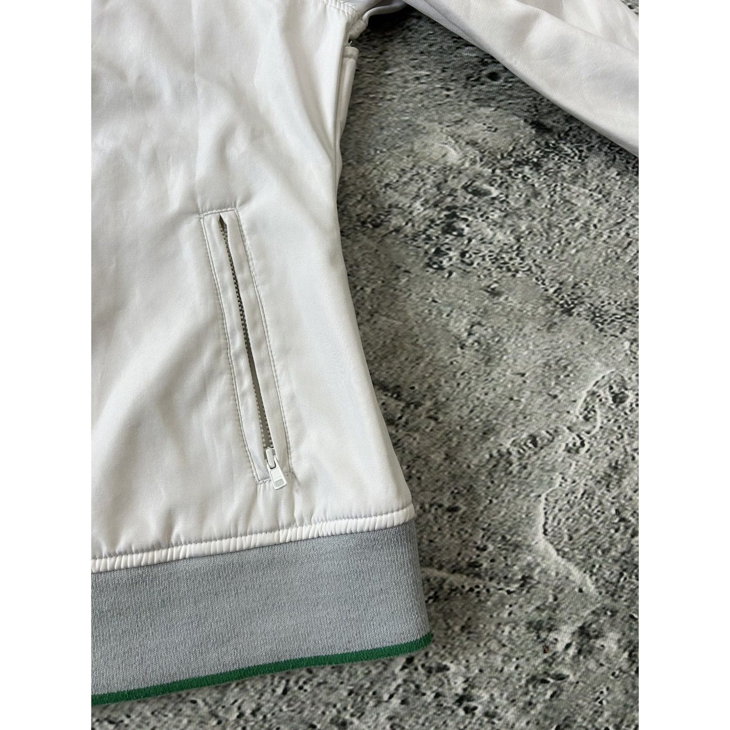 BMW Racing Jacket vintage white bomber track jacket