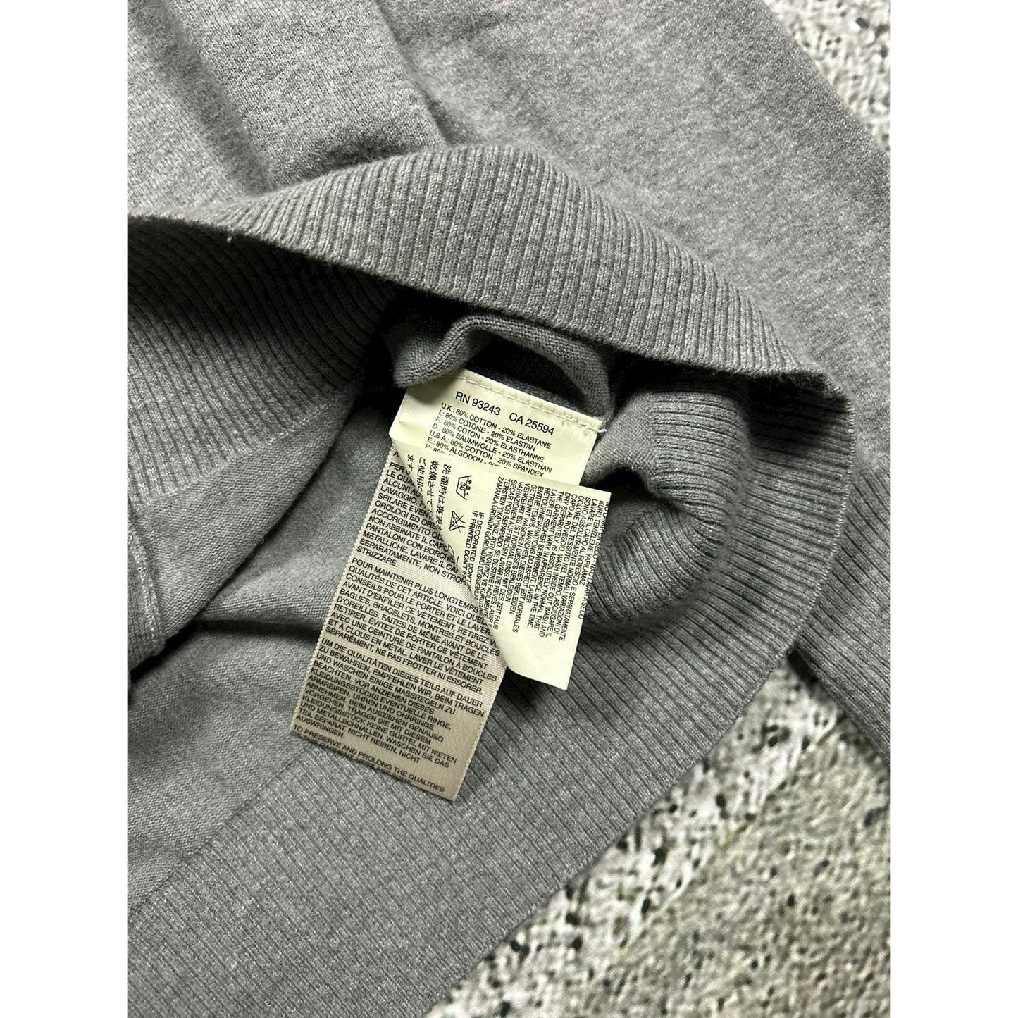 Diesel cardigan vintage sweater grey Y2K