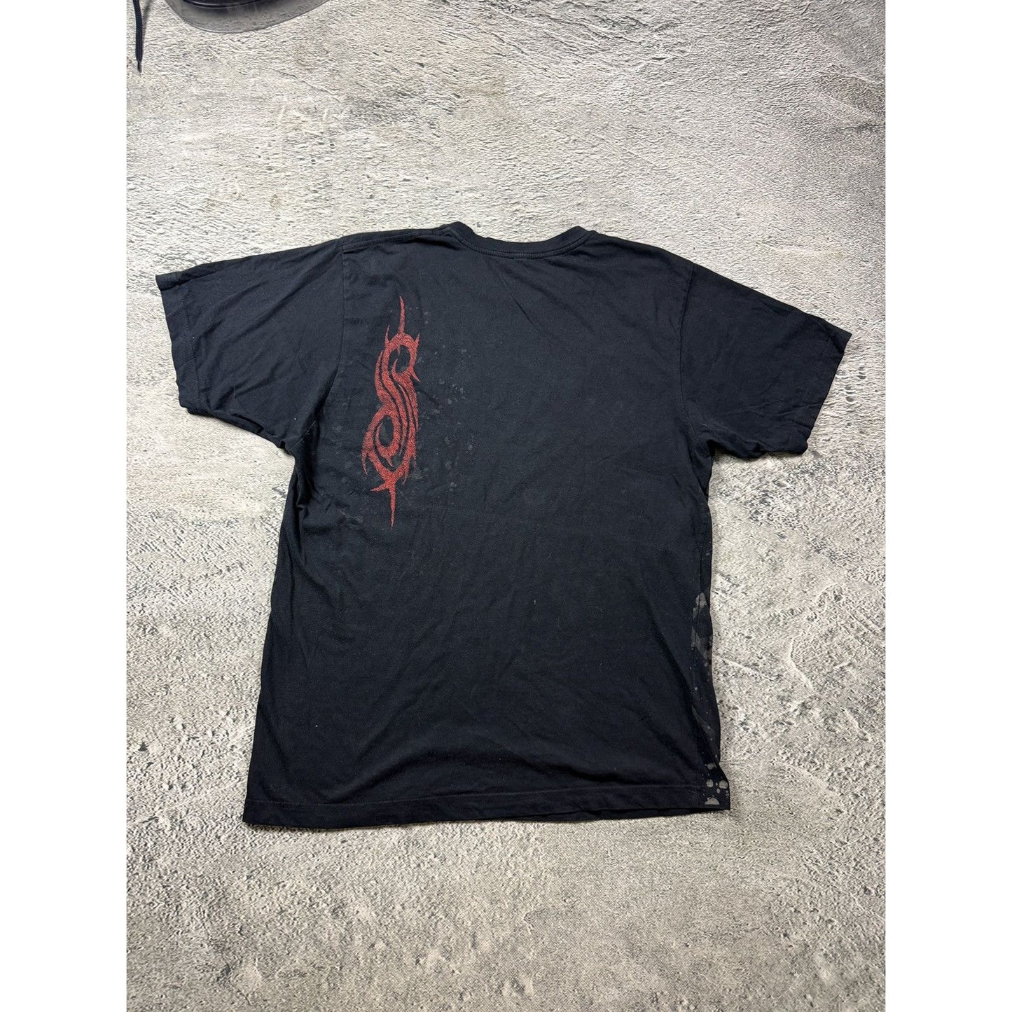 SlipKnot Graphic Vintage T-Shirt Black Band metal