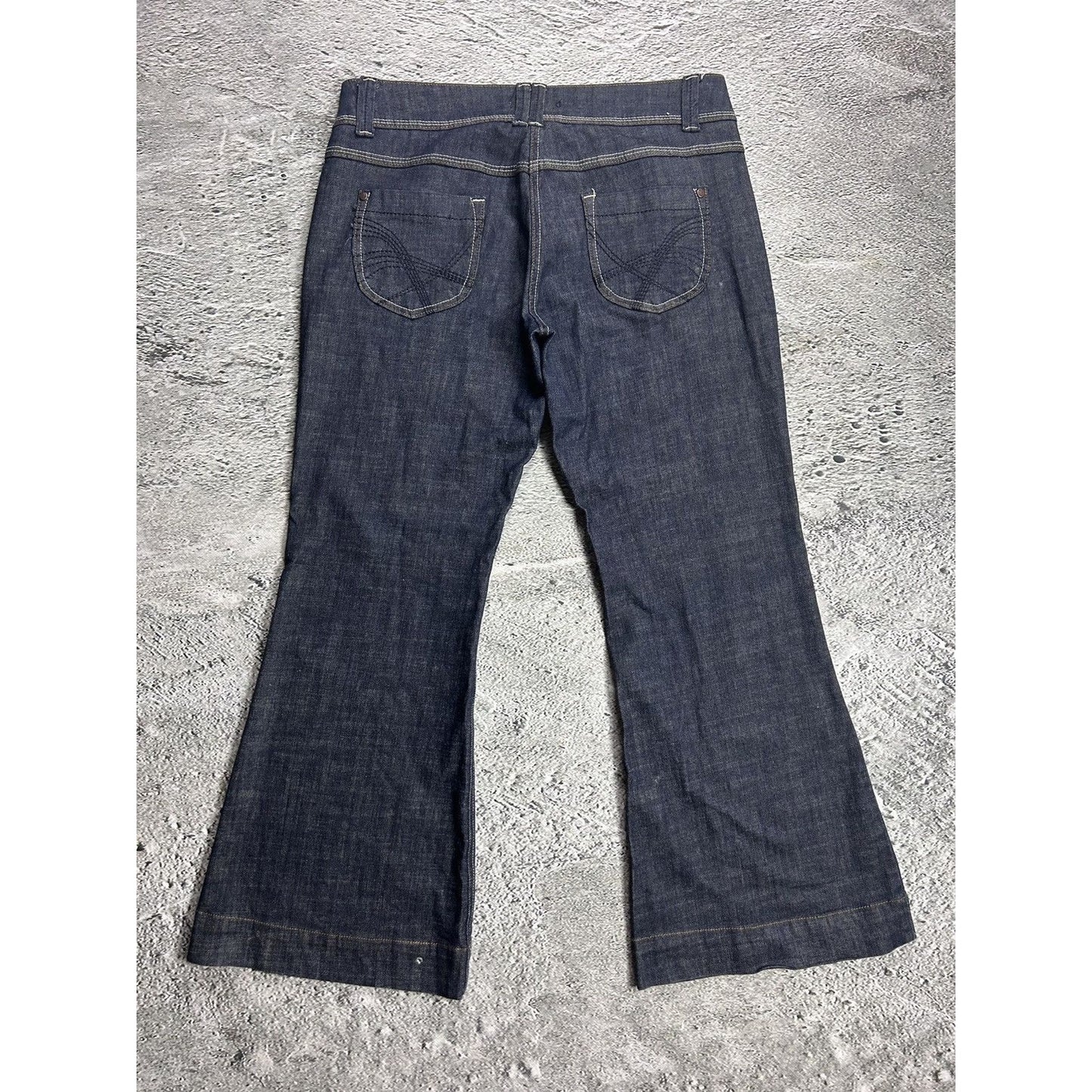 Y2K jeans flared navy bootcut cherokee