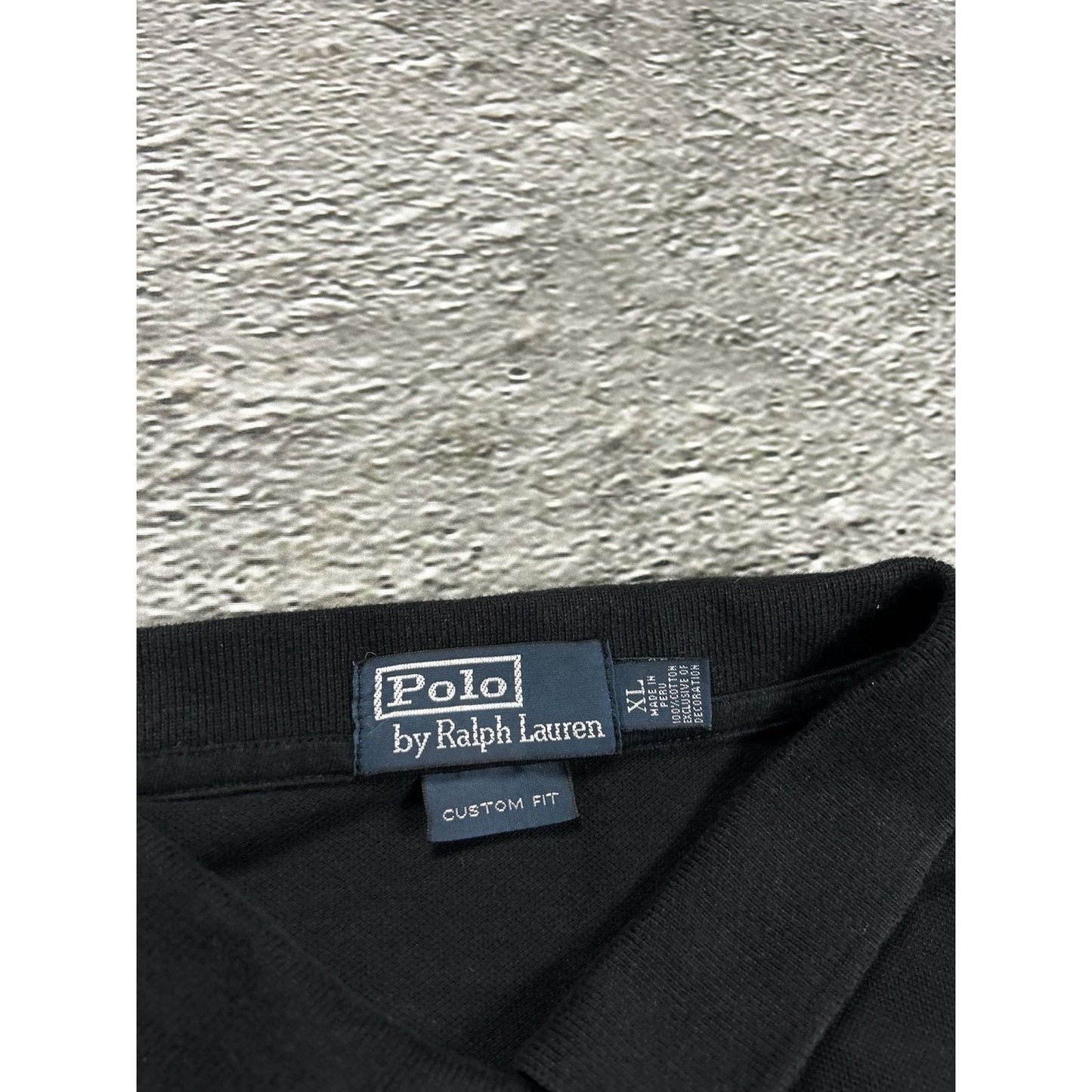 Chief Keef Polo Ralph Lauren polo T-shirt black big pony